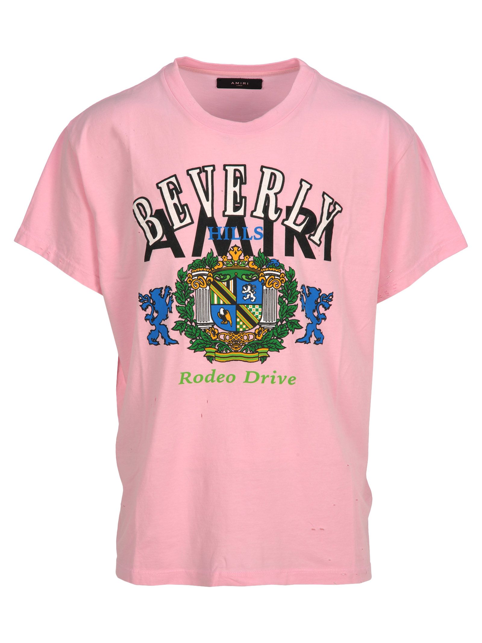 amiri pink shirt