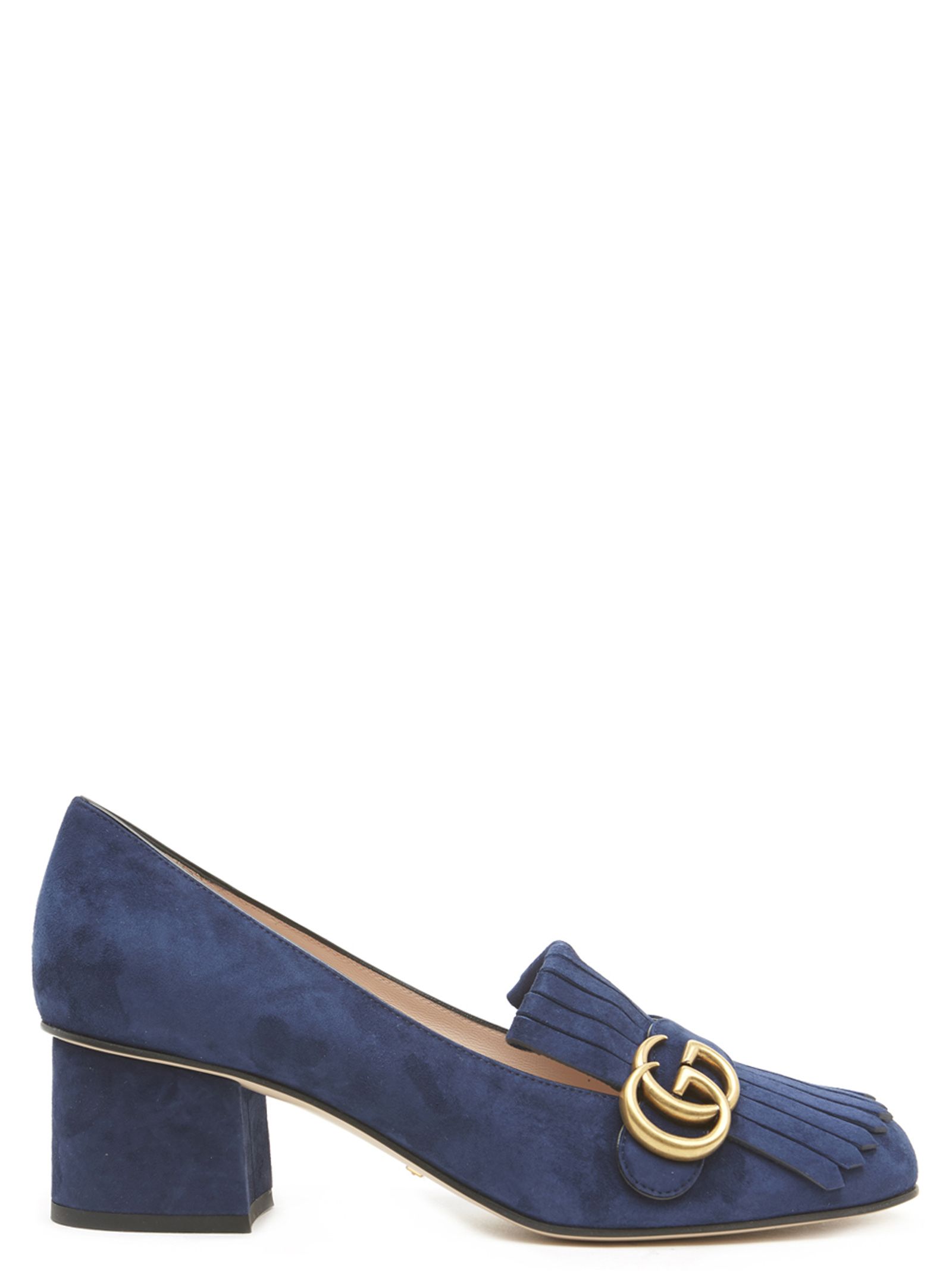 Gucci Gucci 'marmont' Shoes Blue 10827393 italist