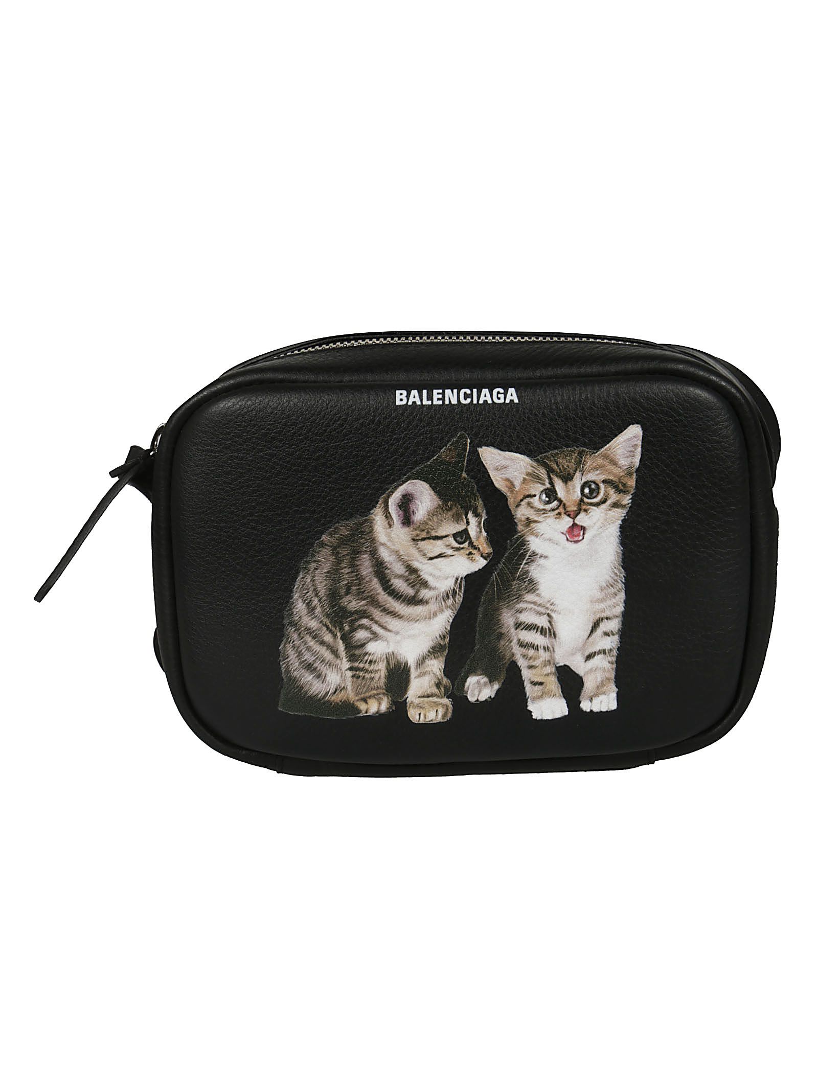 Balenciaga Balenciaga Cat Shoulder Bag - Black - 10737647 | italist