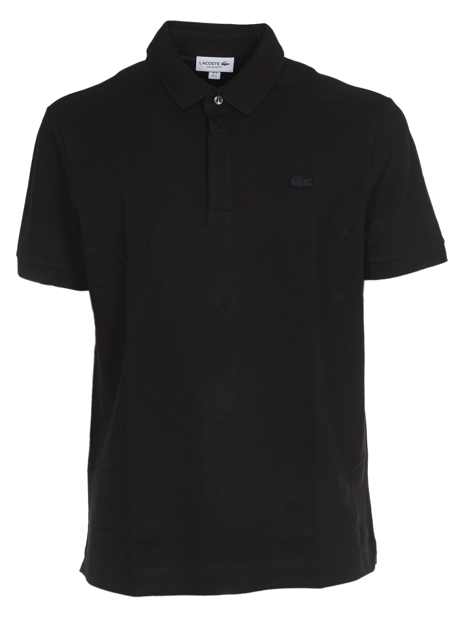 Lacoste Lacoste Signature Logo Polo Shirt - Black - 10911363 | italist