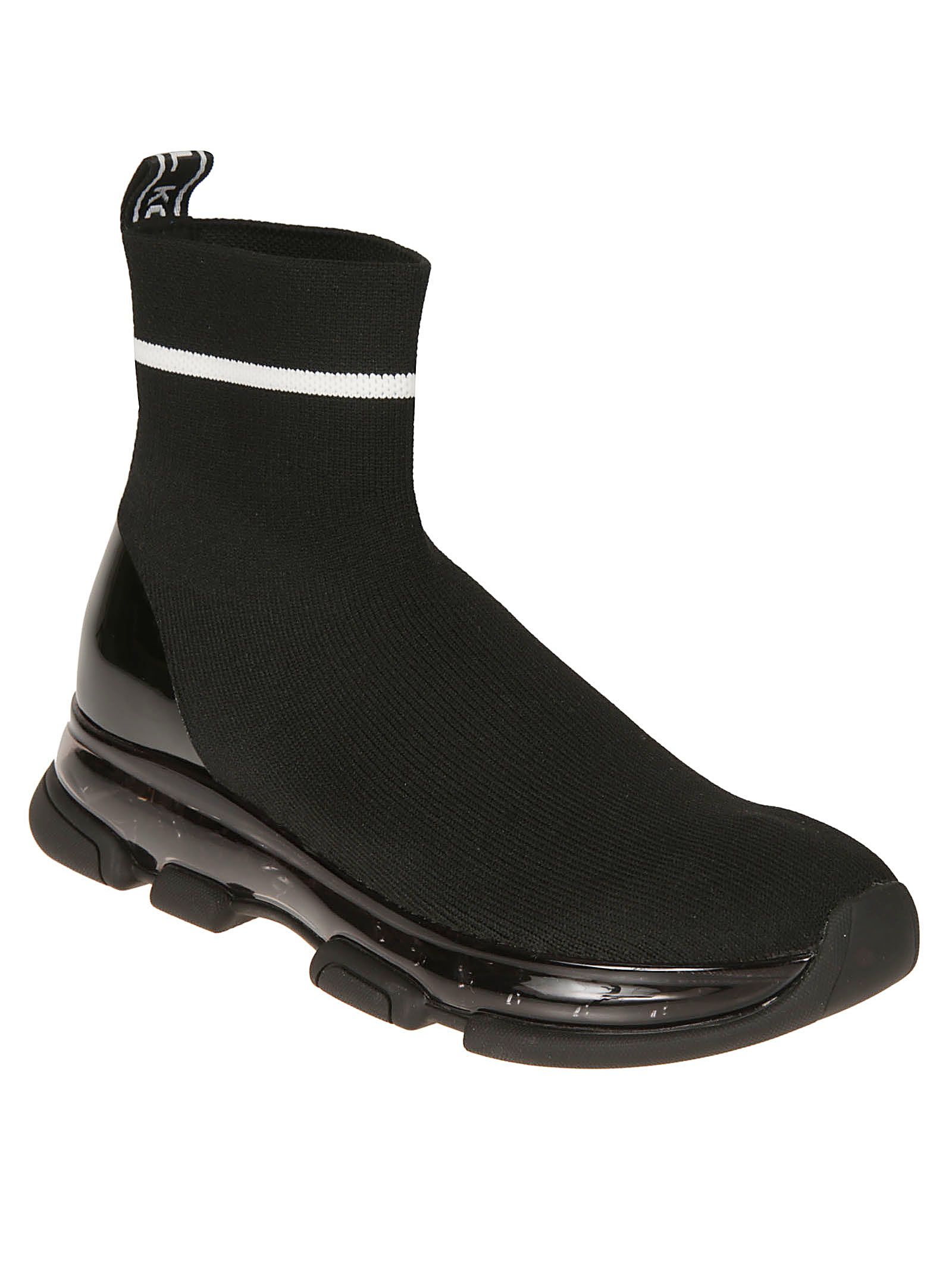 Michael Kors Michael Kors Sock Sneakers - Blk/opticwht - 10933144 | italist