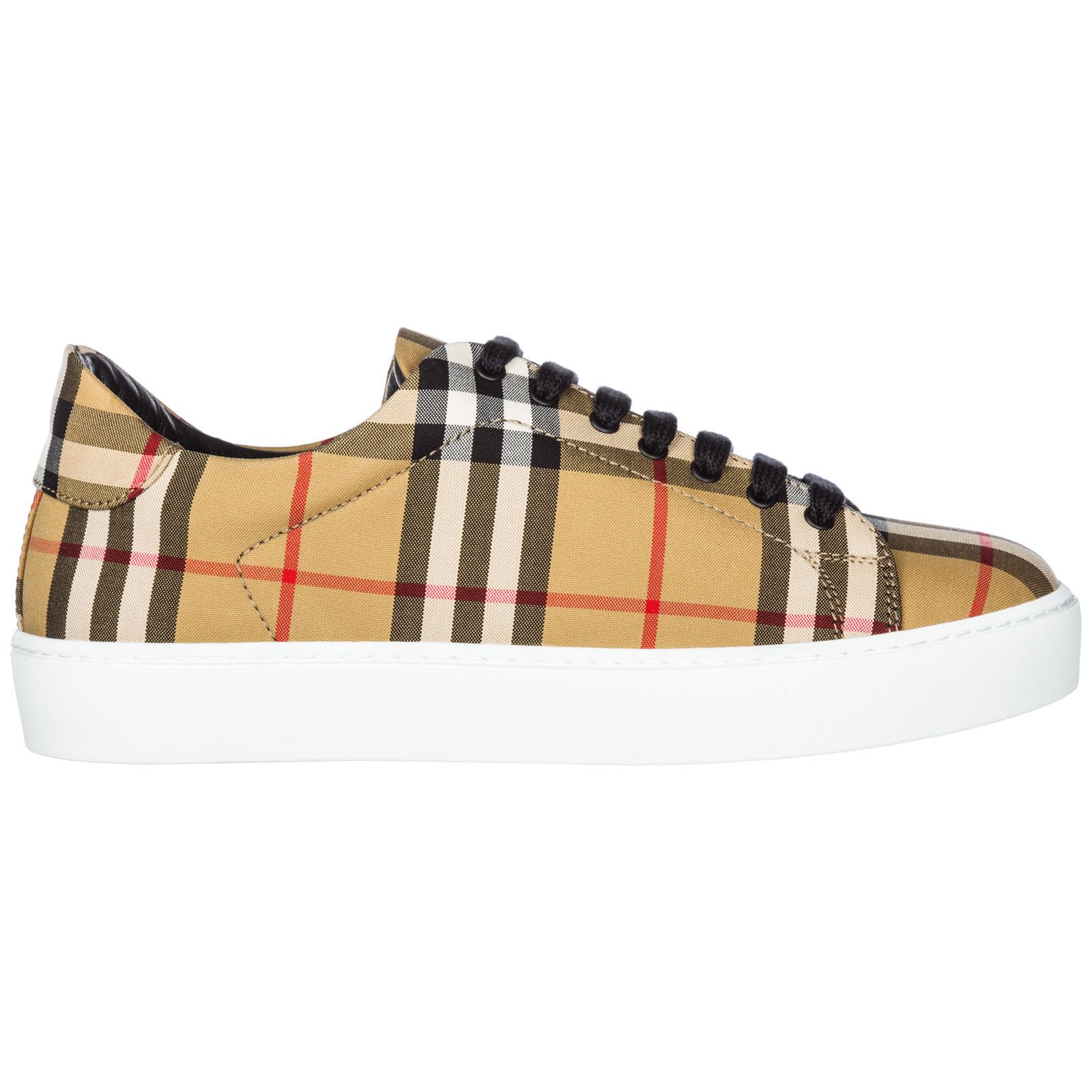 Burberry Westford Sneakers In Antique Yellow