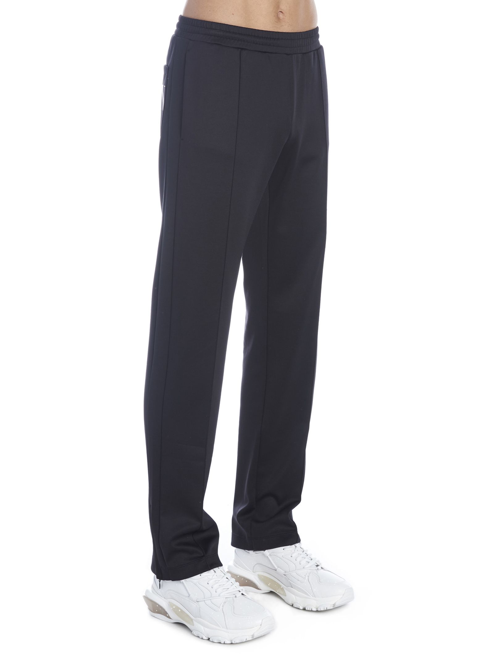 Valentino Valentino 'vltn' Sweatpants - Black - 10775347 | italist