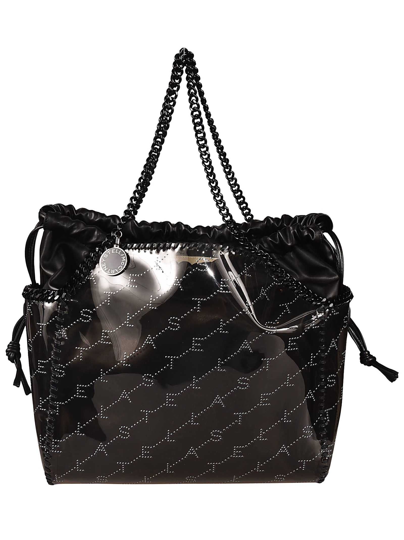 Stella McCartney Stella Mccartney Monogram Falabella Tote - Black ...