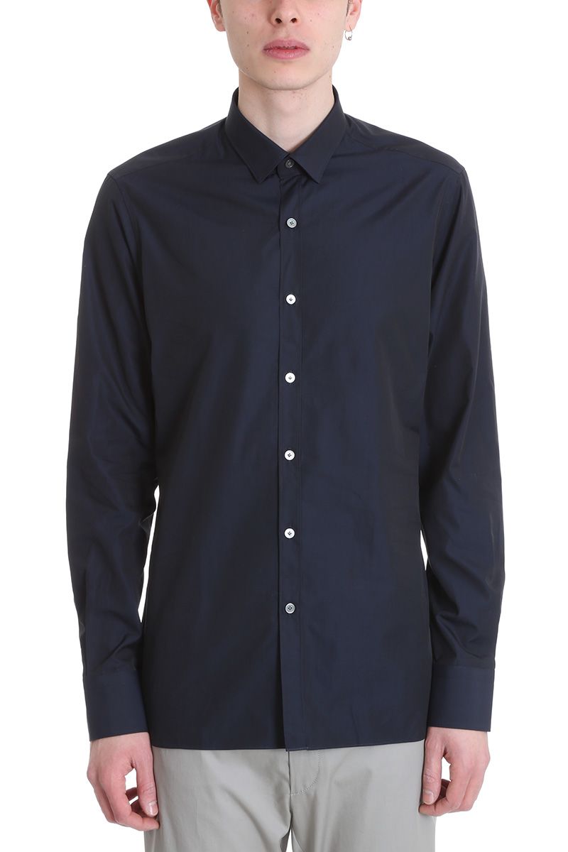 Lanvin Lanvin Blue Cotton Shirt - blue - 10565317 | italist