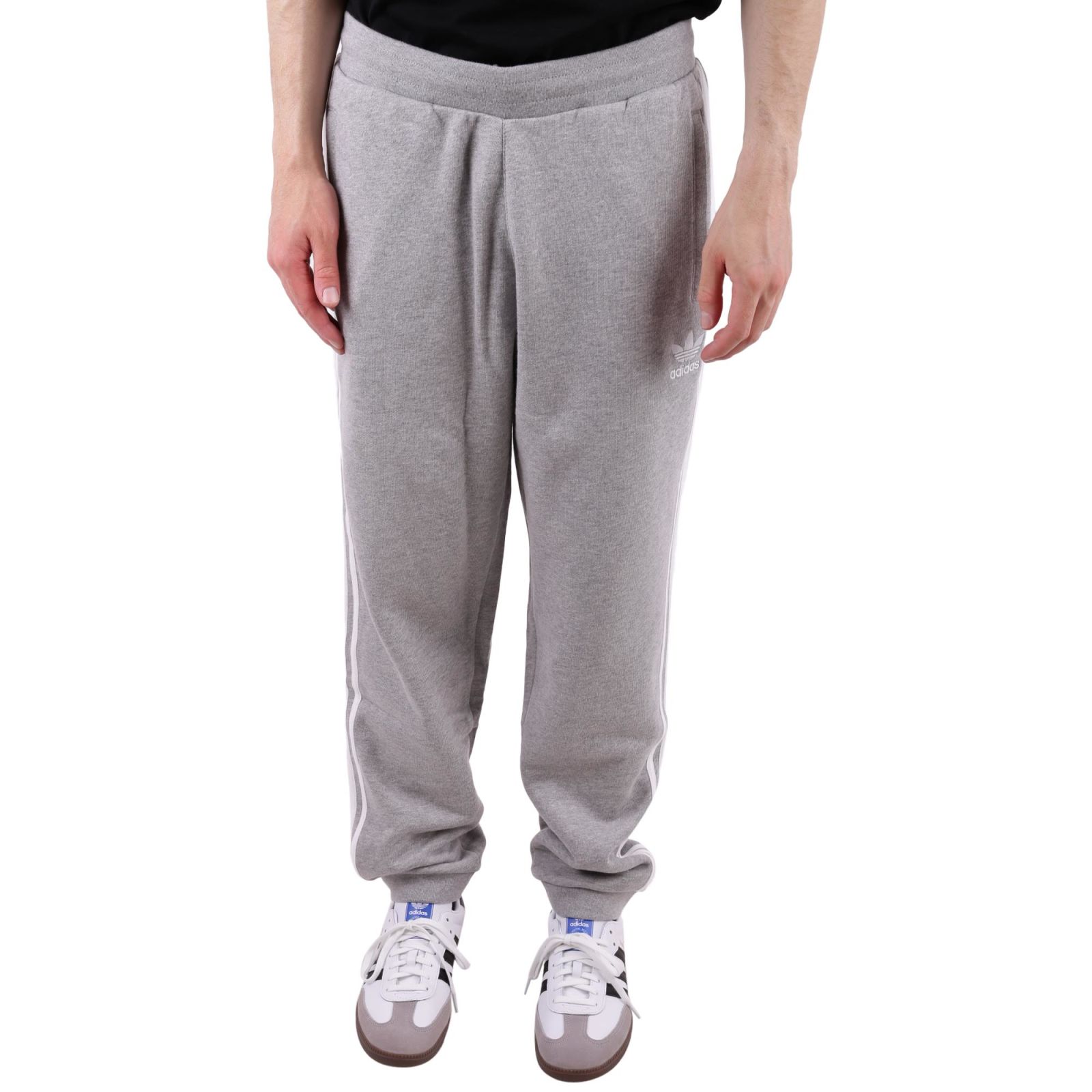 Adidas Adidas 3-stripes Cotton Sweatpants - GREY - 10634113 | italist