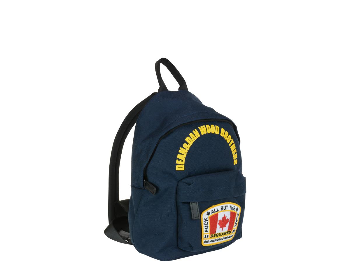 Dsquared2 Dsquared2 Canadian Flag Backpack Navy 10625656 italist