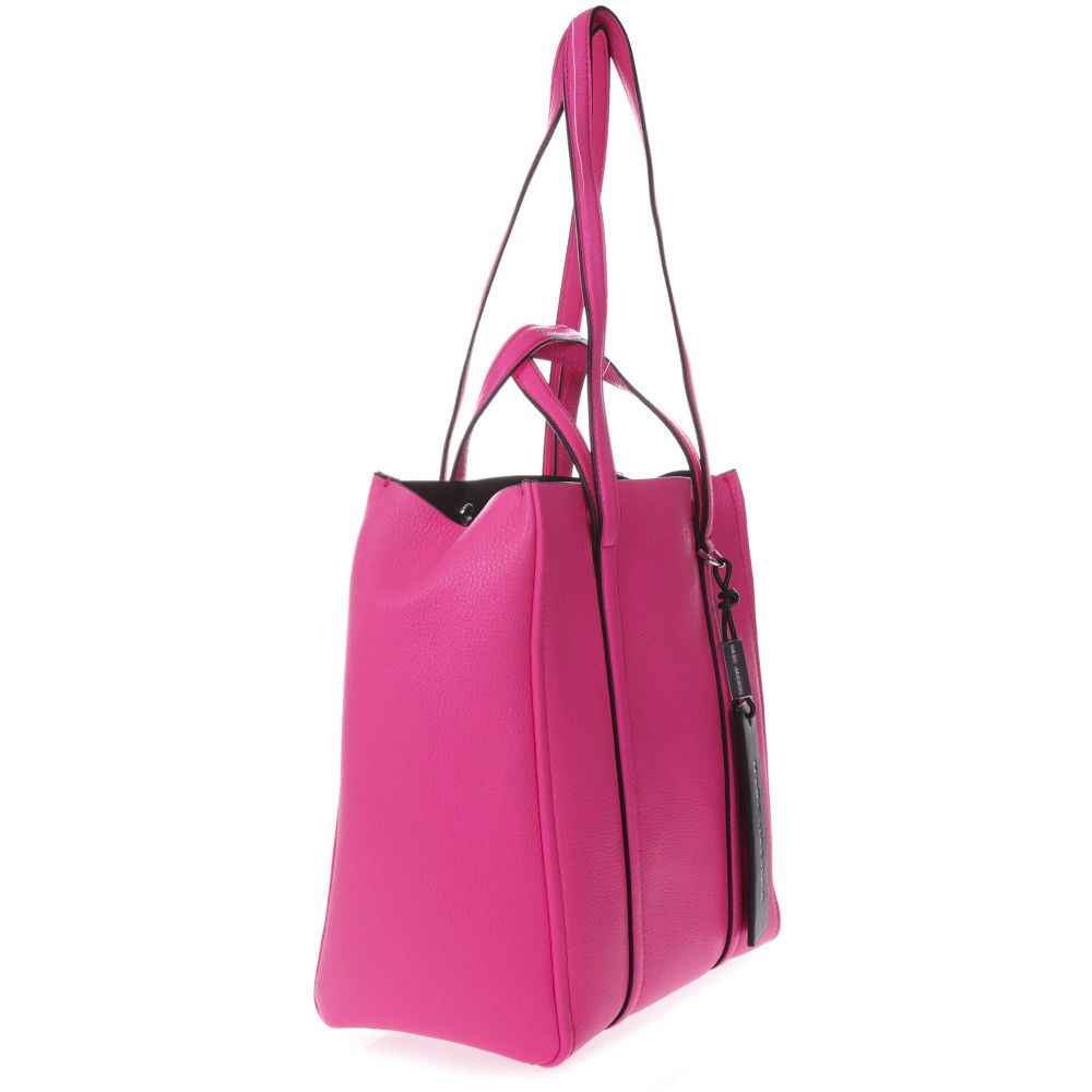 Marc Jacobs Marc Jacobs Pink Tote The Tag Bag In Leather - Pink ...