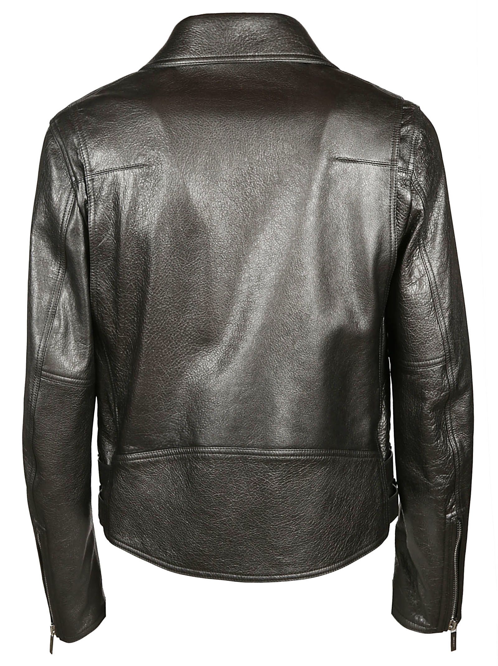 Christian Dior Christian Dior Studded Biker Jacket - Black - 10811744 ...