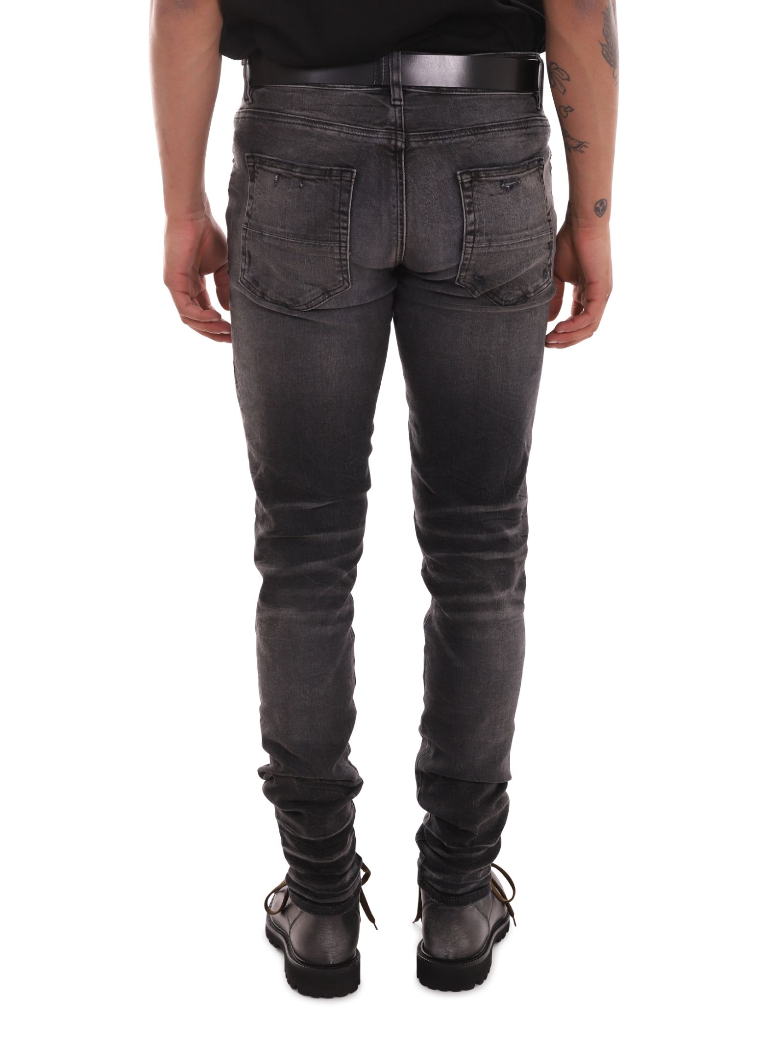 AMIRI Amiri Dark Grey Stack Jeans - Grey - 10933928 | italist