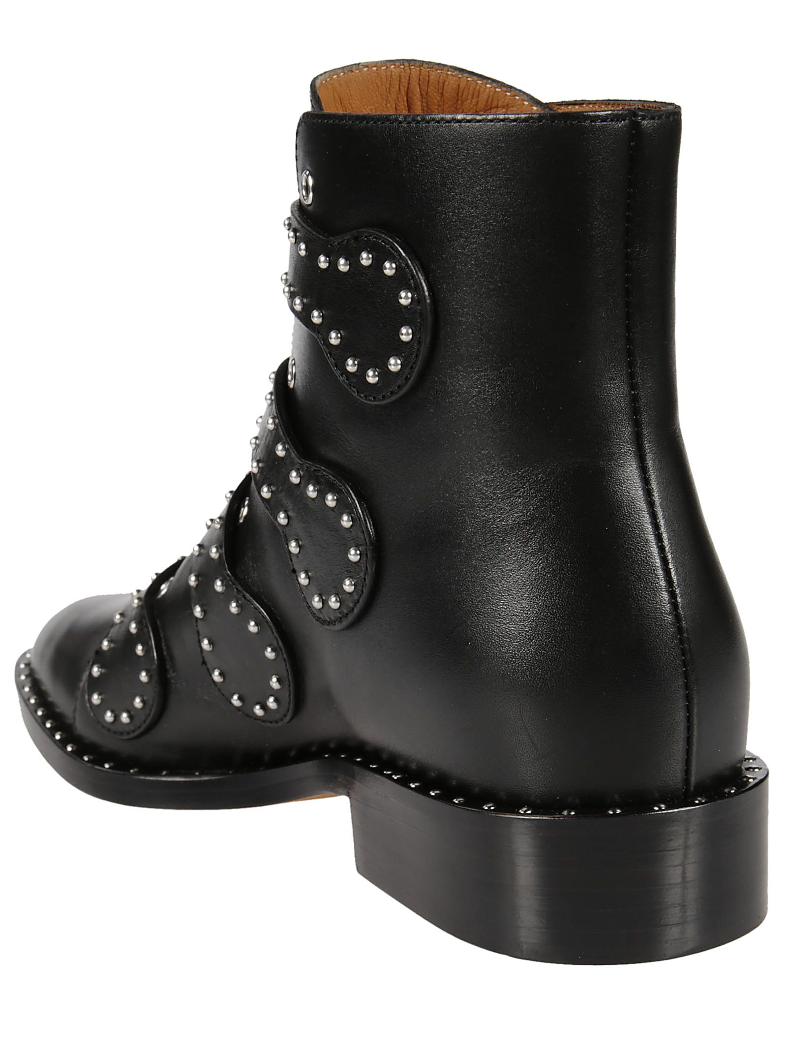 Givenchy Givenchy Studded Ankle Boots - Black - 3362384 | italist