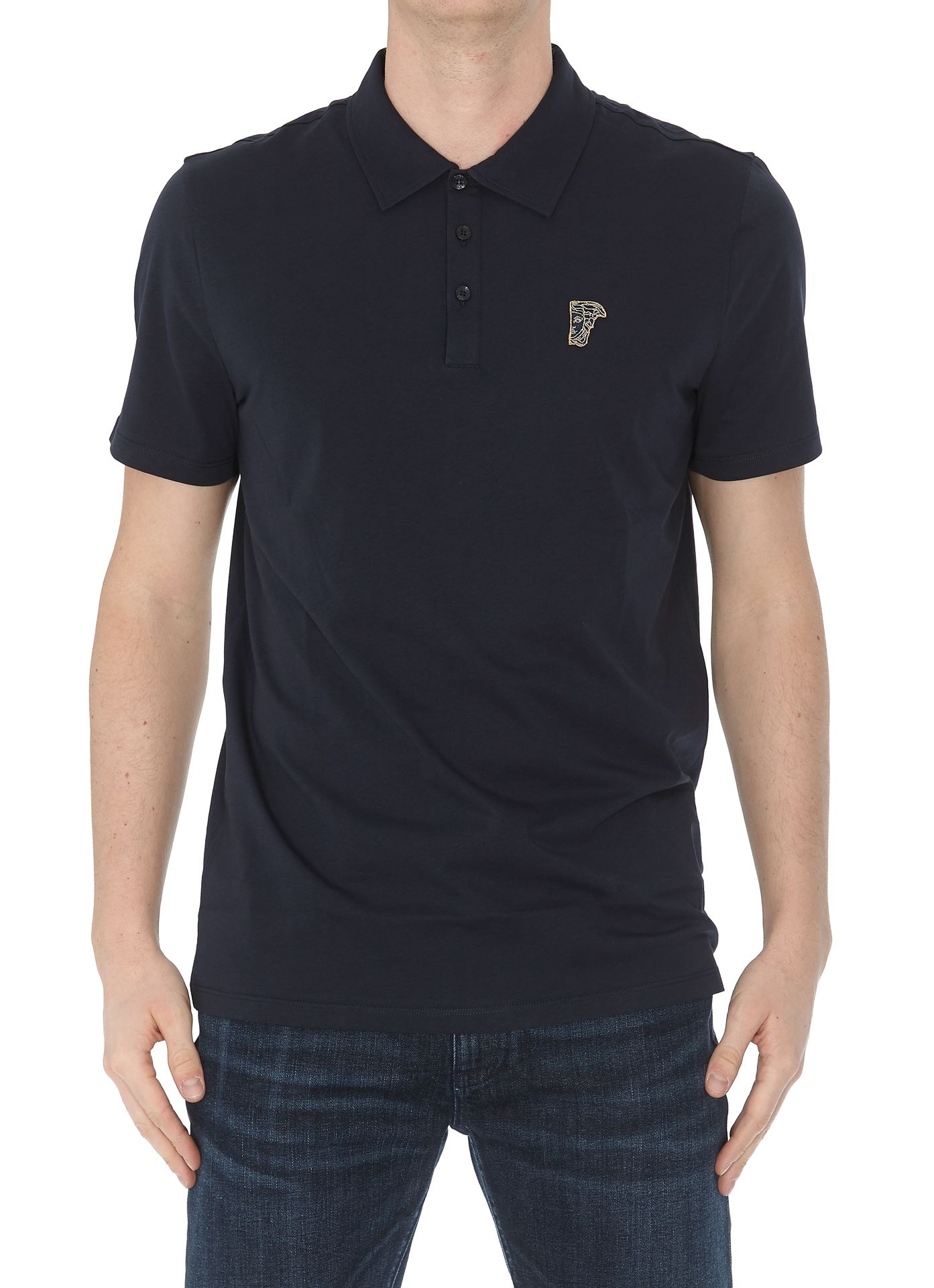 Versace Collection Versace Collection Polo - Blue - 10803151 | italist