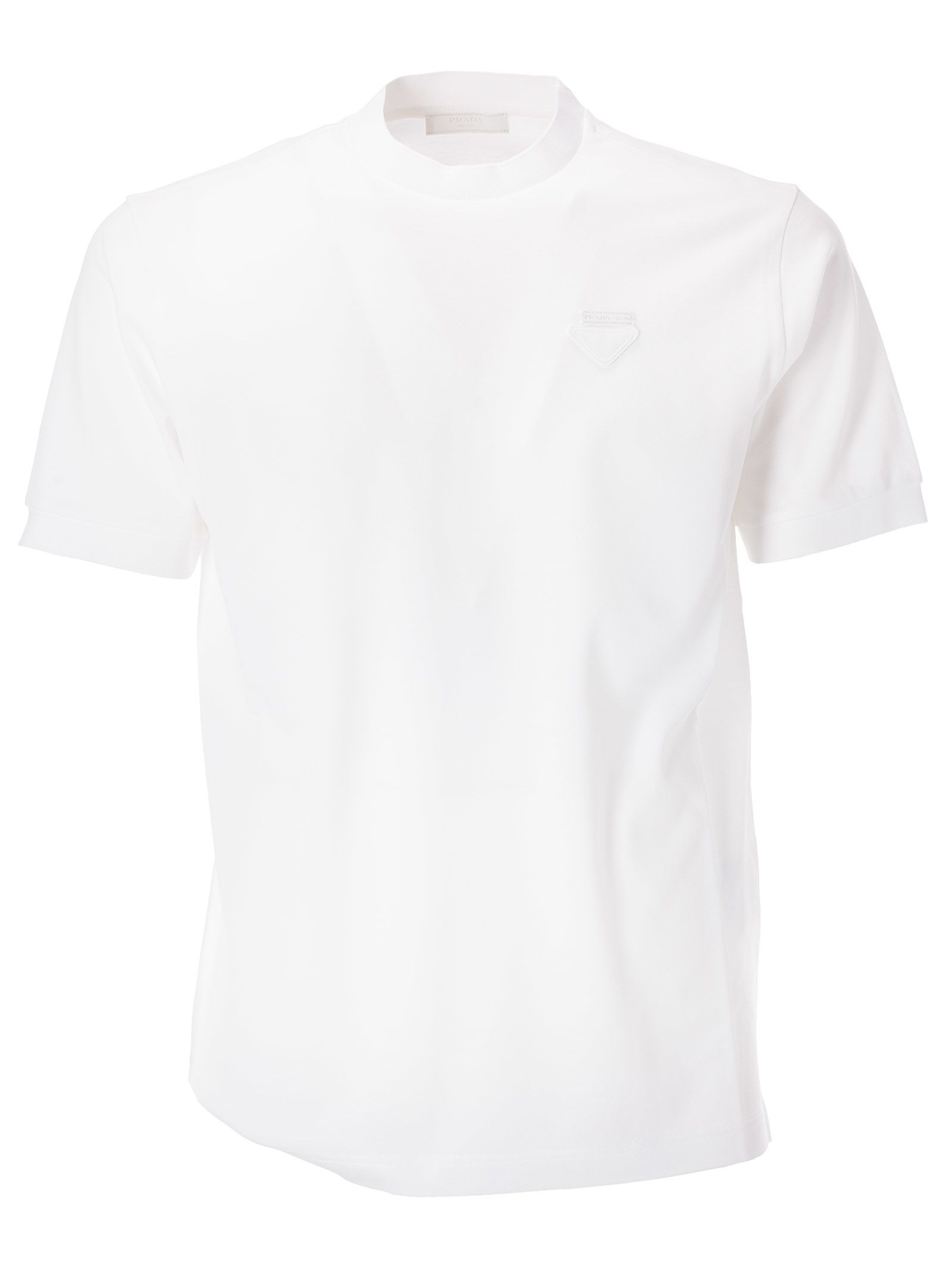 Prada Prada Logo T-shirt - Bianco - 10806544 | italist