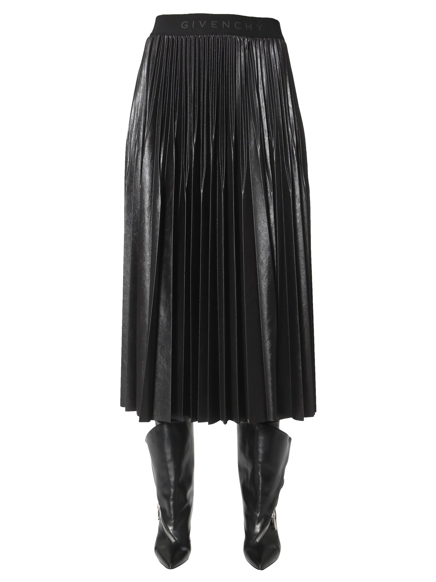 GIVENCHY PLISSÉ SKIRT,10991599