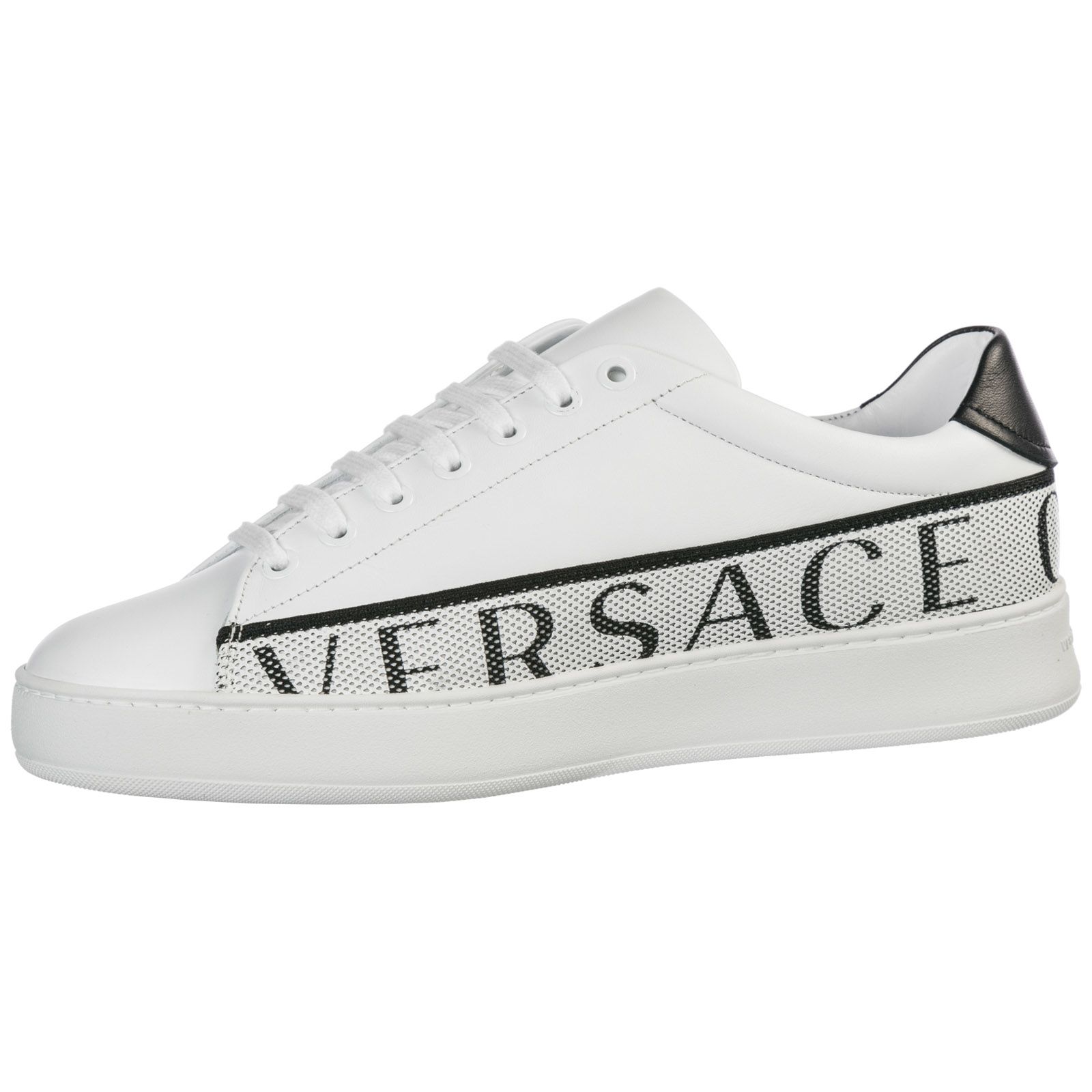 Versace Collection Versace Collection Shoes Leather Trainers Sneakers ...