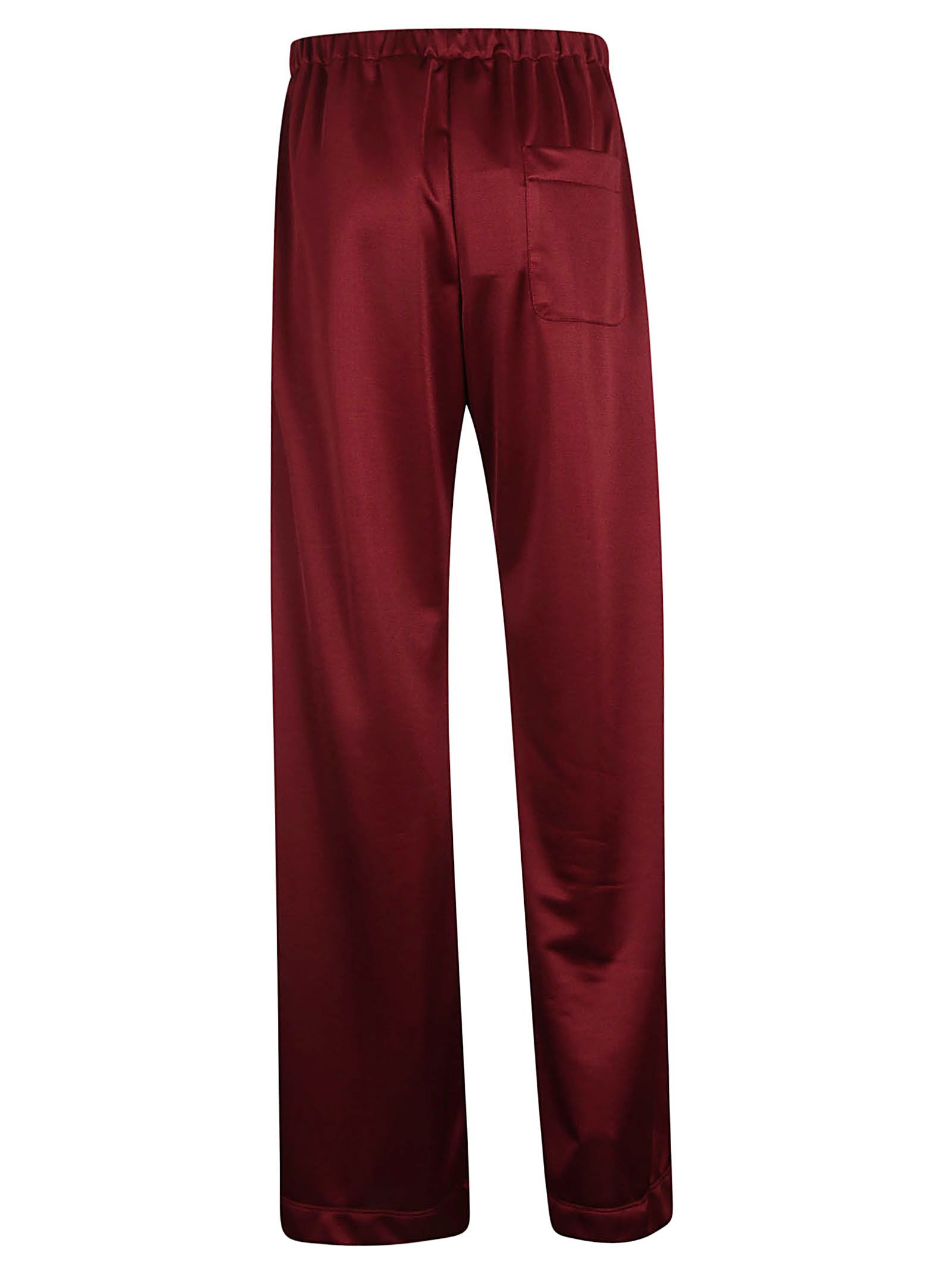 Golden Goose Golden Goose Mid Rise Palazzo Trousers - Red - 10902265 ...