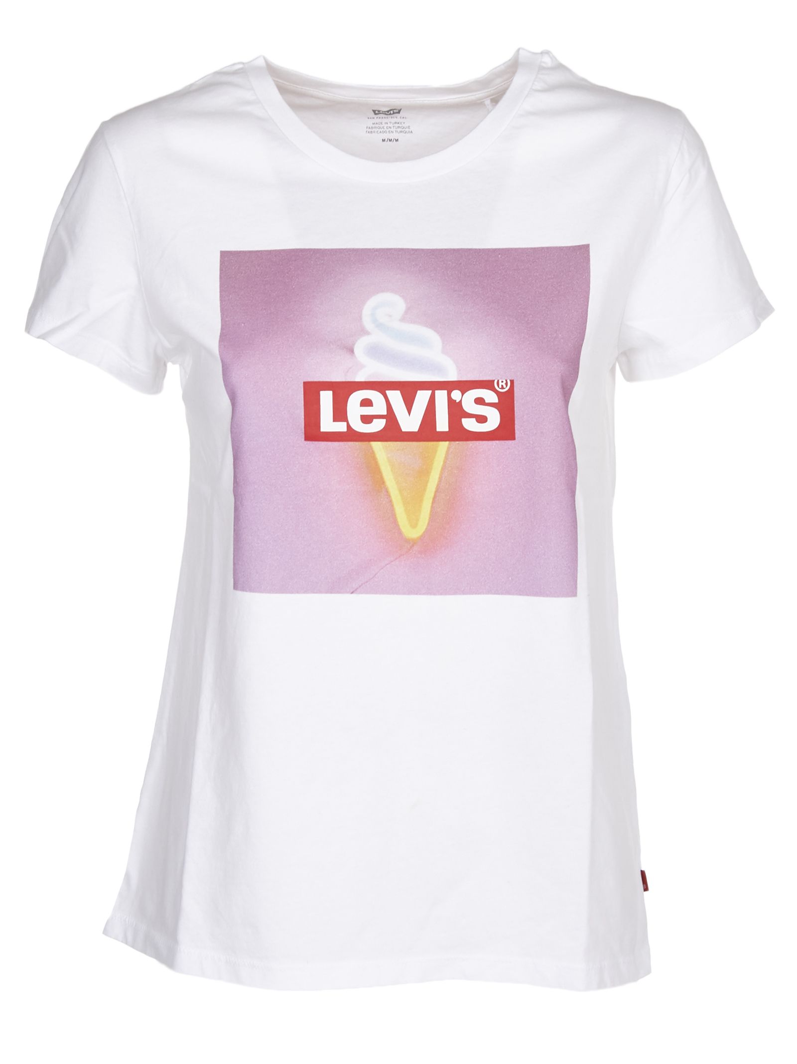 Levi's Levi's Ice Cream Logo Print T-shirt - White - 10921859 | italist