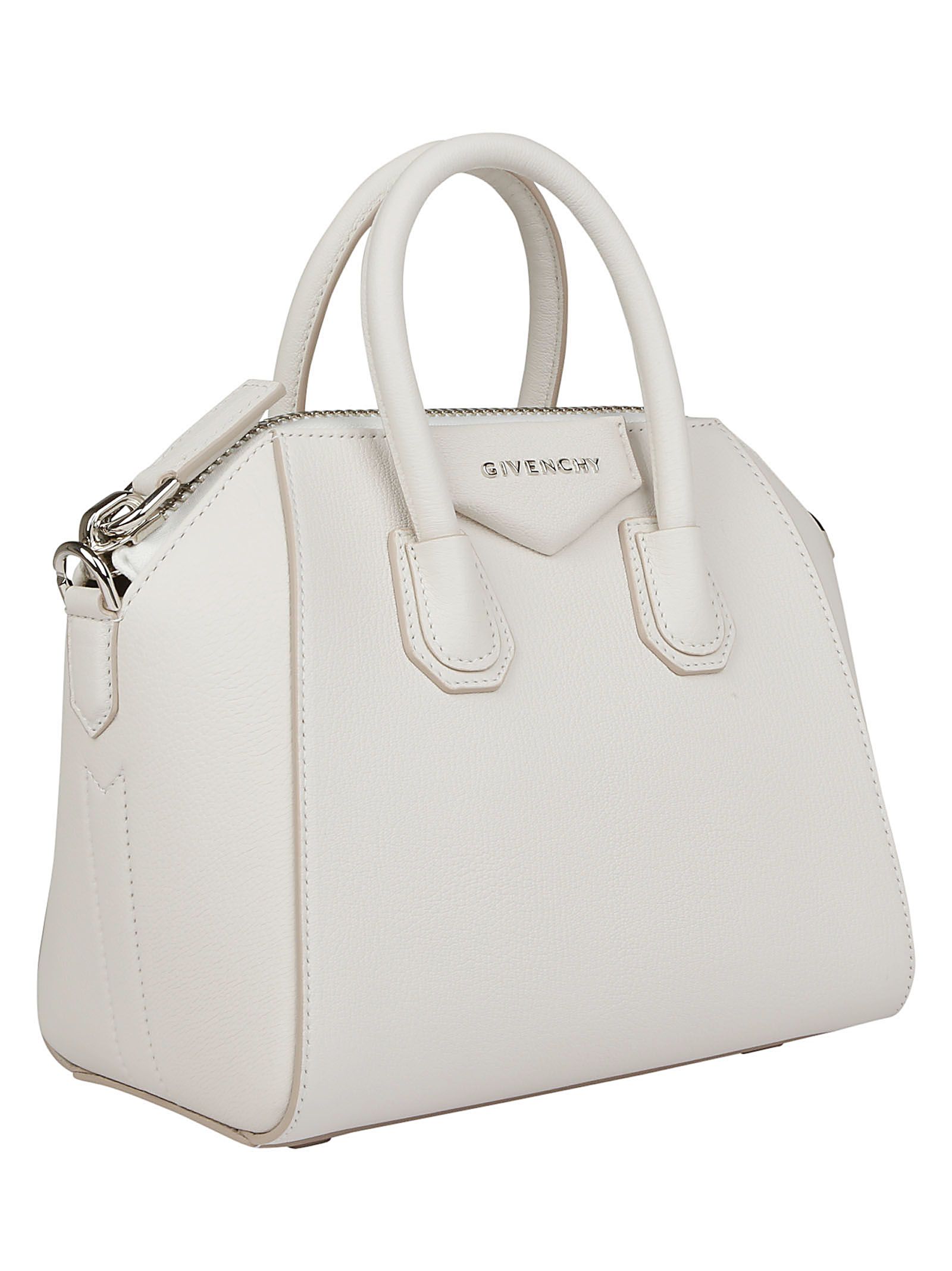 Givenchy Givenchy Antigona Handbag - White - 10802467 | italist