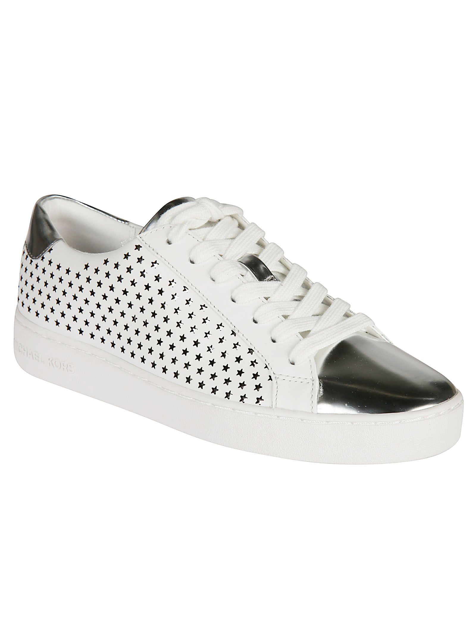 Michael Kors Michael Kors Irving Lace-up Sneakers - white - 10513230 ...