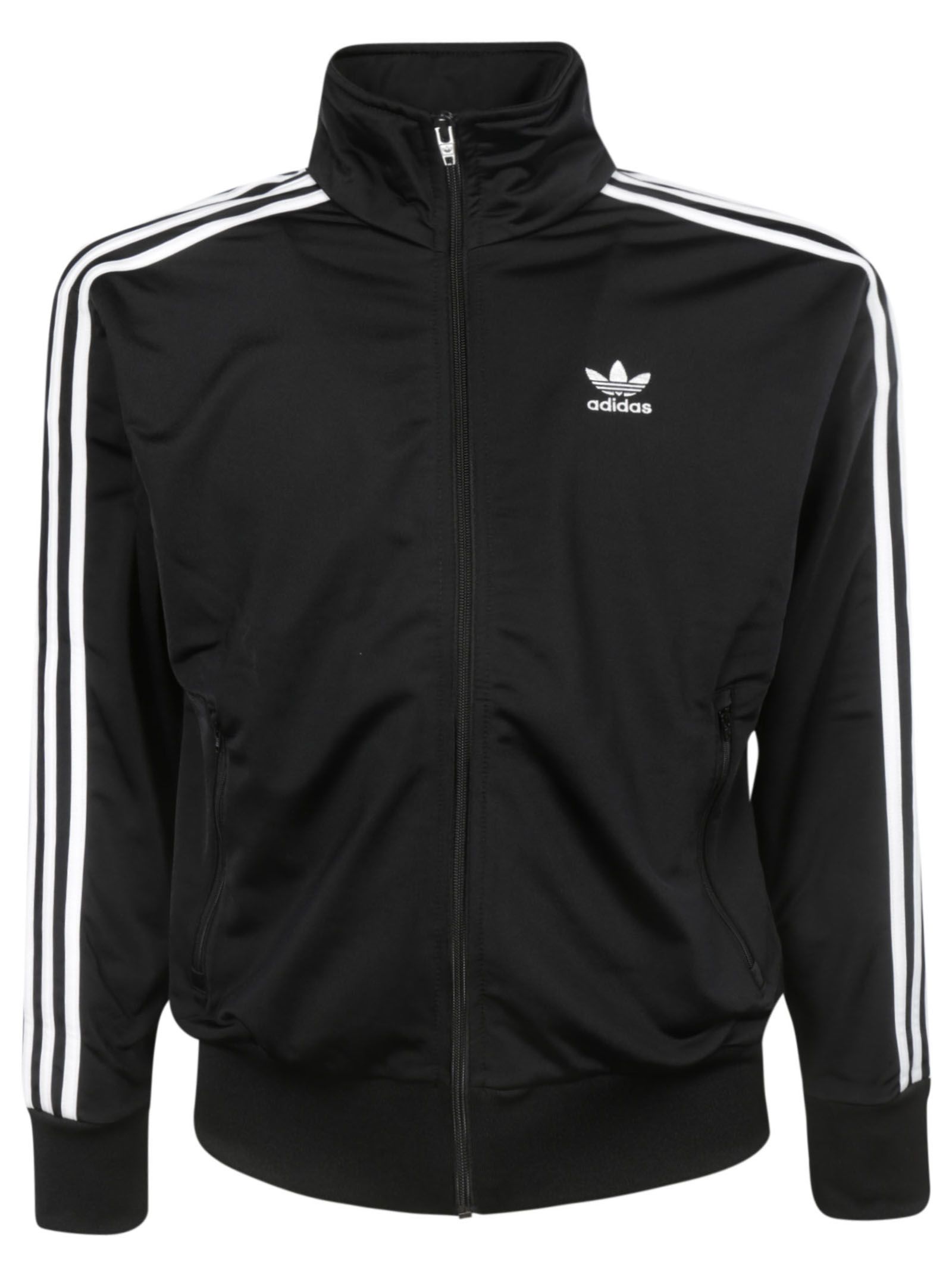 adidas firebird jacket black