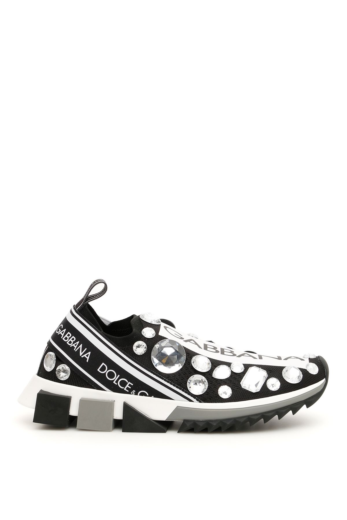 dolce and gabbana sneakers with crystals