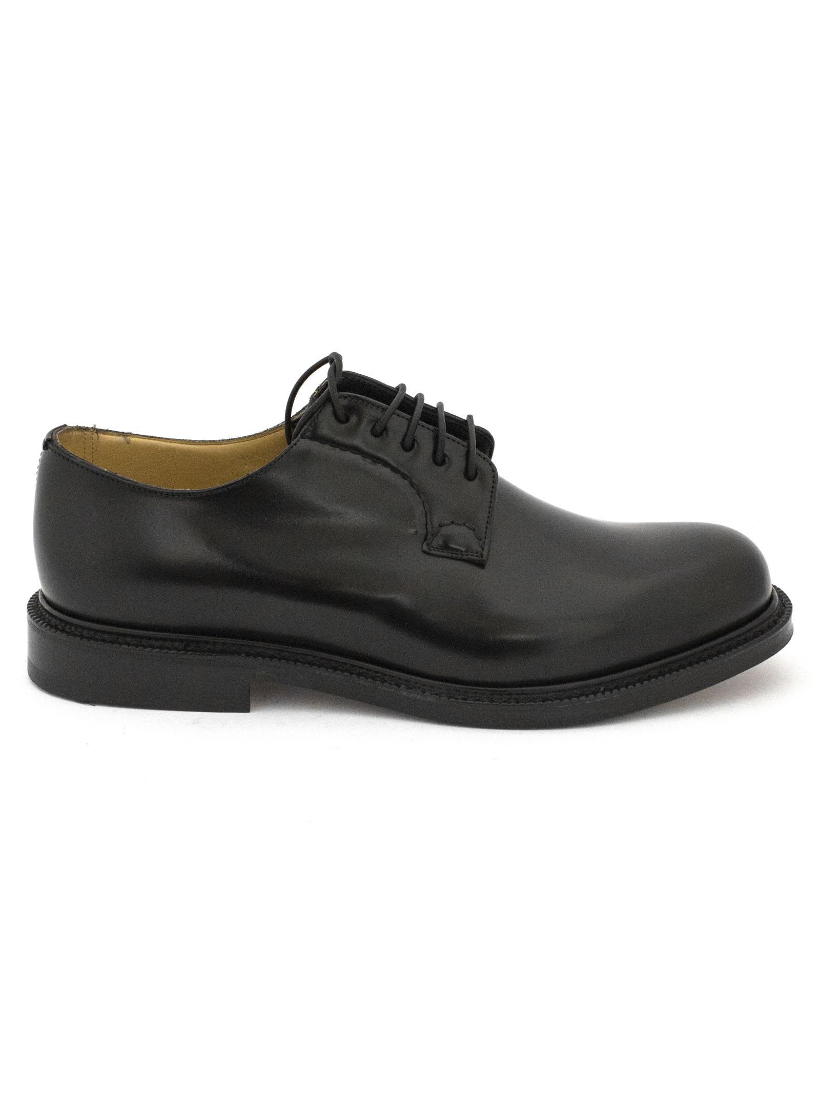 Church's Black Smooth Leather Shannon Lace-up Shoes. In Nero | ModeSens