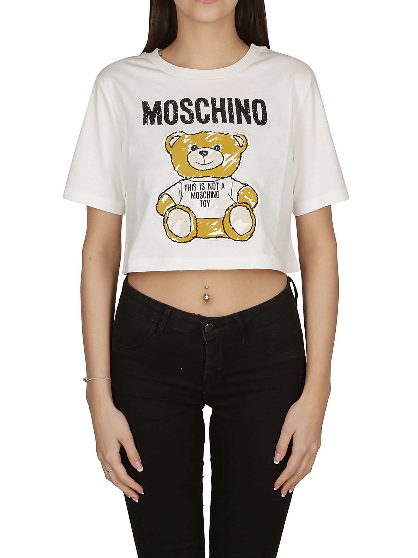 Moschino Moschino Teddy Bear T-shirt - White - 10875226 | italist