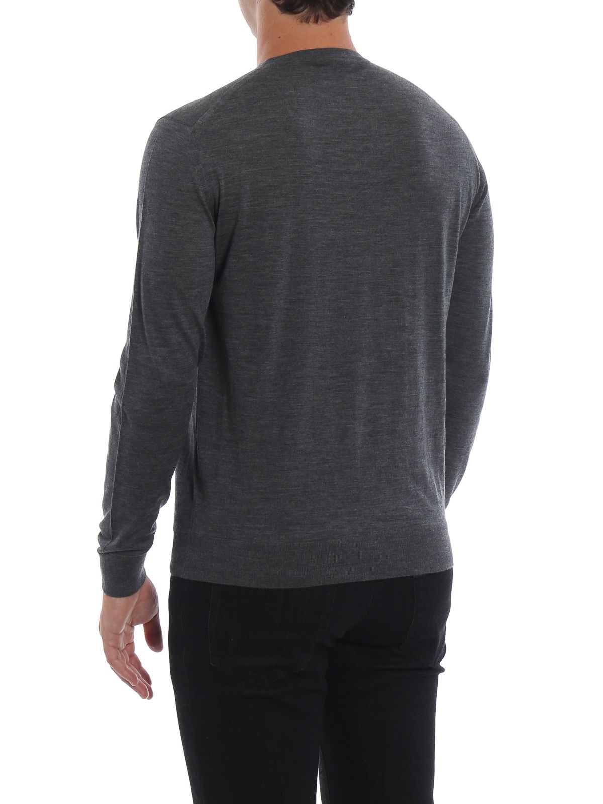 Prada Prada Classic Jumper - Gray - 10683406 | italist