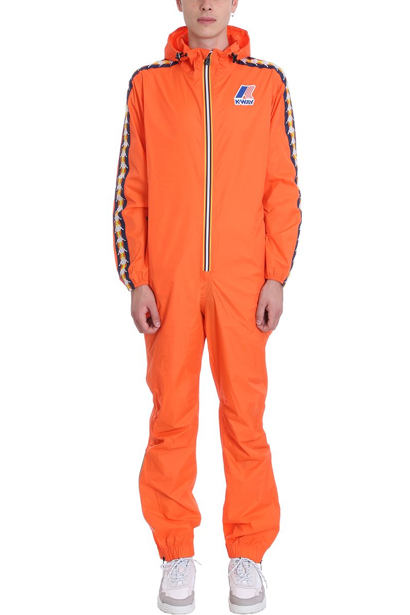 orange kappa sweatsuit