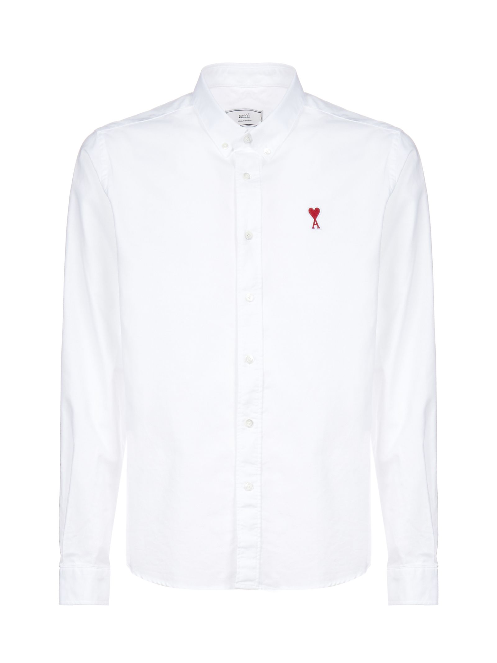 Ami Alexandre Mattiussi Shirt In Blanc | ModeSens