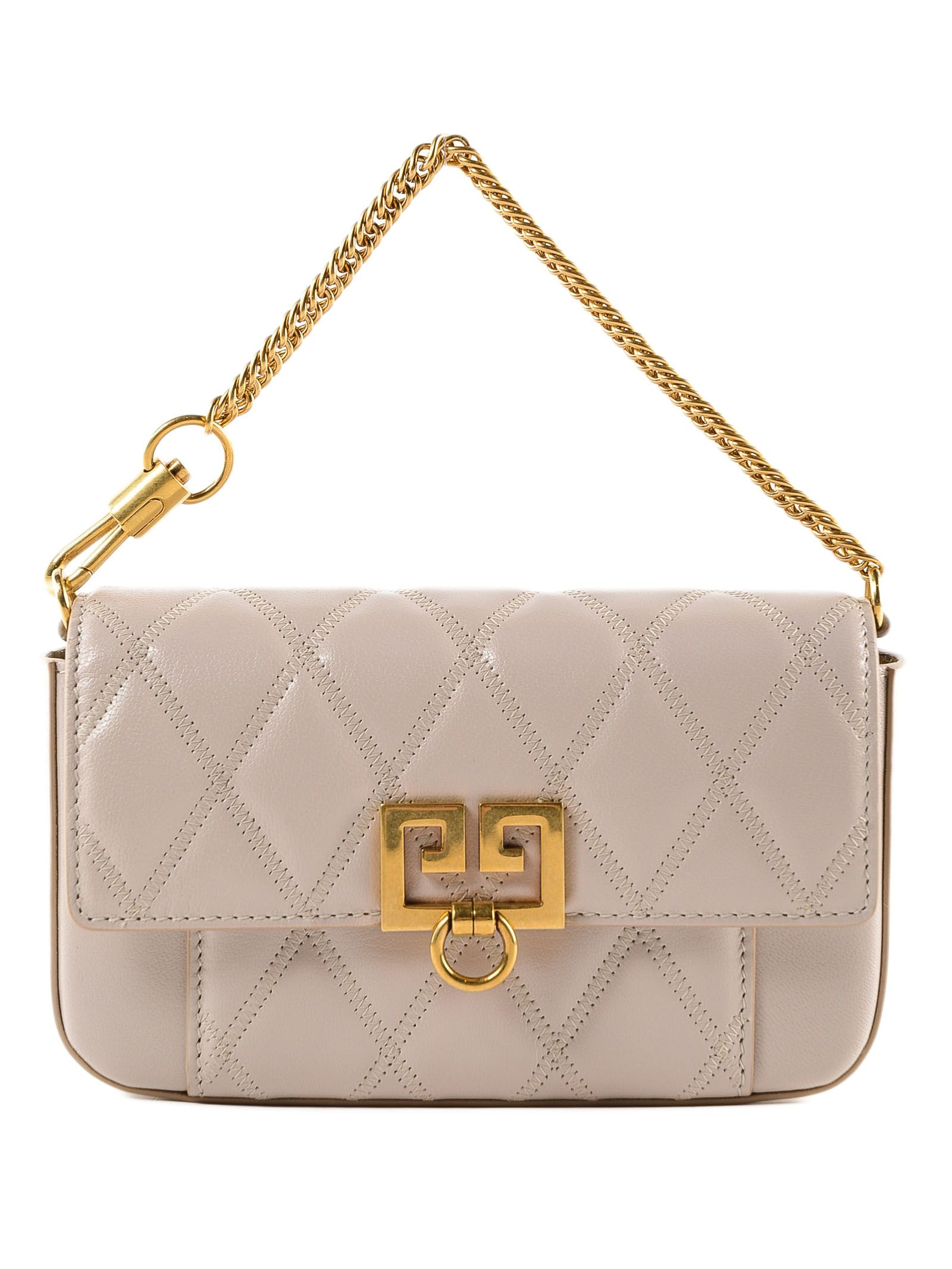 Givenchy Givenchy Mini Pocket Shoulder Bag - White - 10778350 | italist