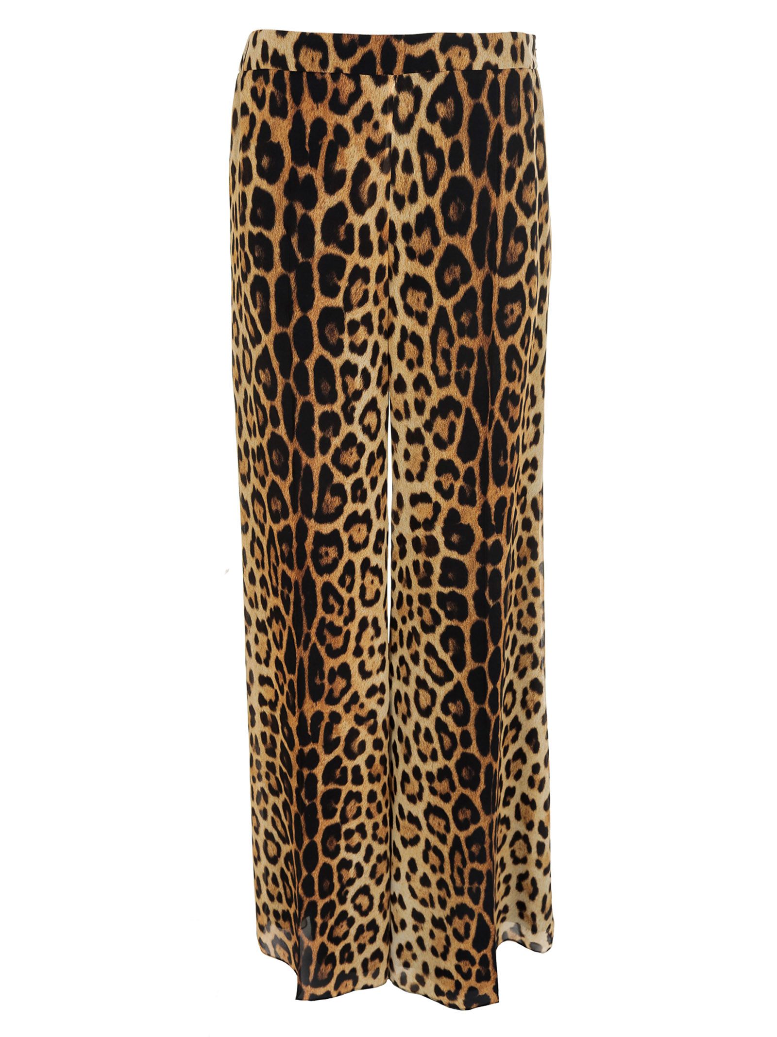 Moschino Moschino Leopard Print Trousers - 10930993 | italist