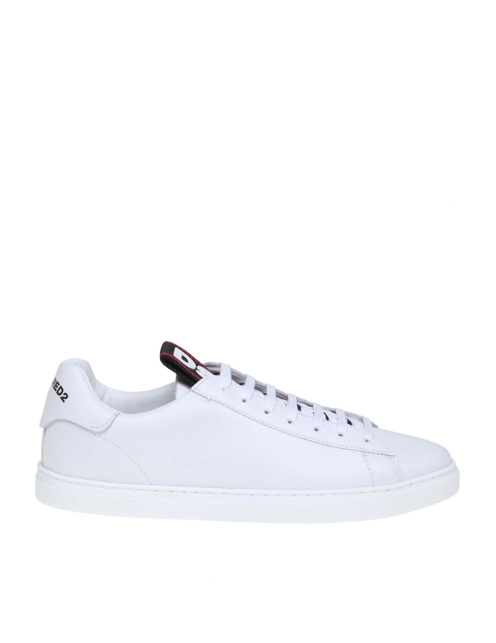DSQUARED2 DSQUARED SNEAKERS EVOLUTION LEATHER TAPE,10992028