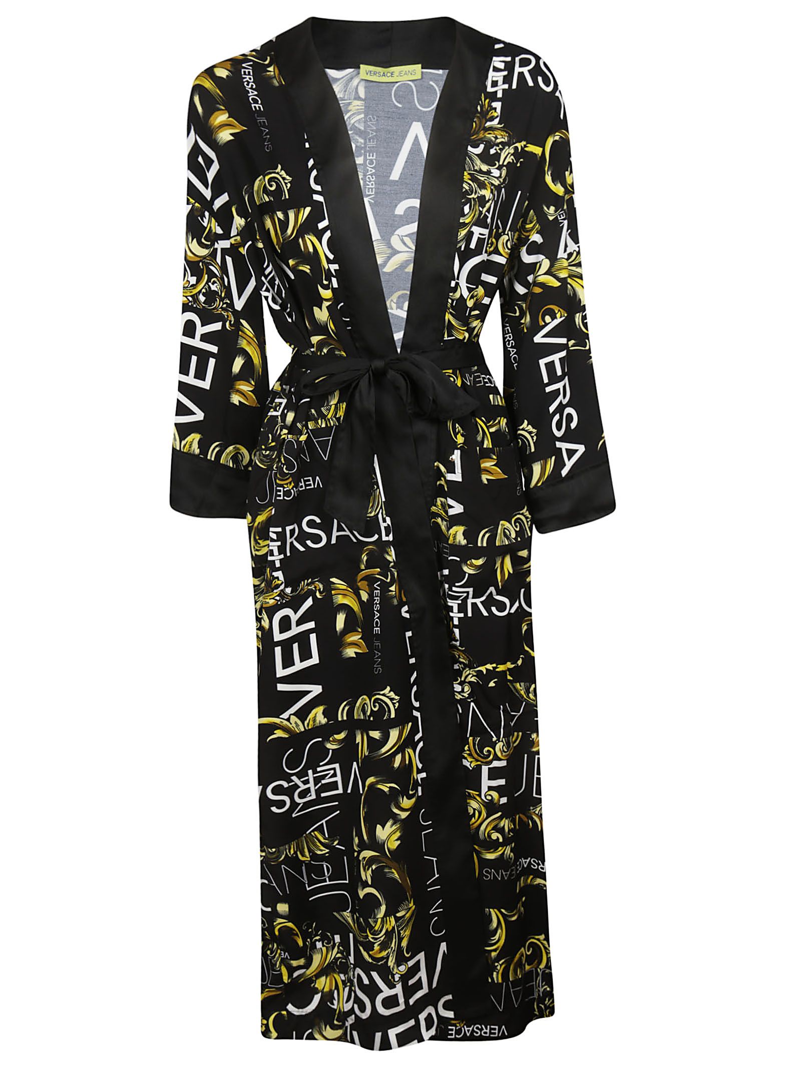 Versace Versace Printed Kimono Coat - 10880275 | italist