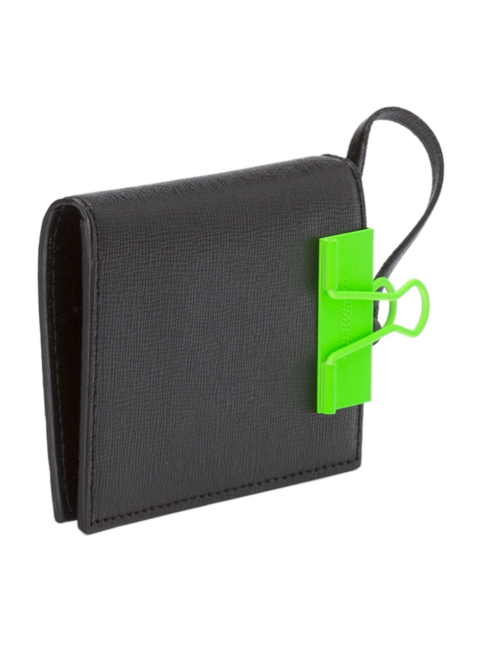 OffWhite Offwhite Binder Clip Card Holder Black 10907909 italist