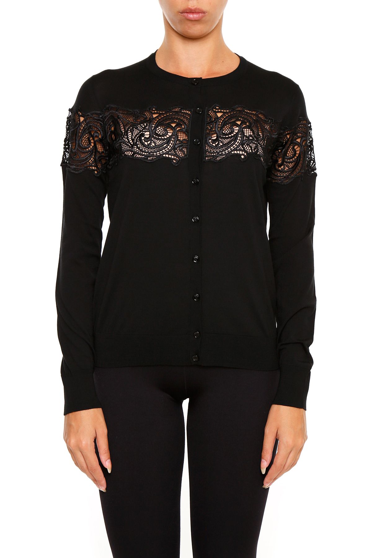  Versace  Versace  Cardigan  NERO Nero 8450724 italist