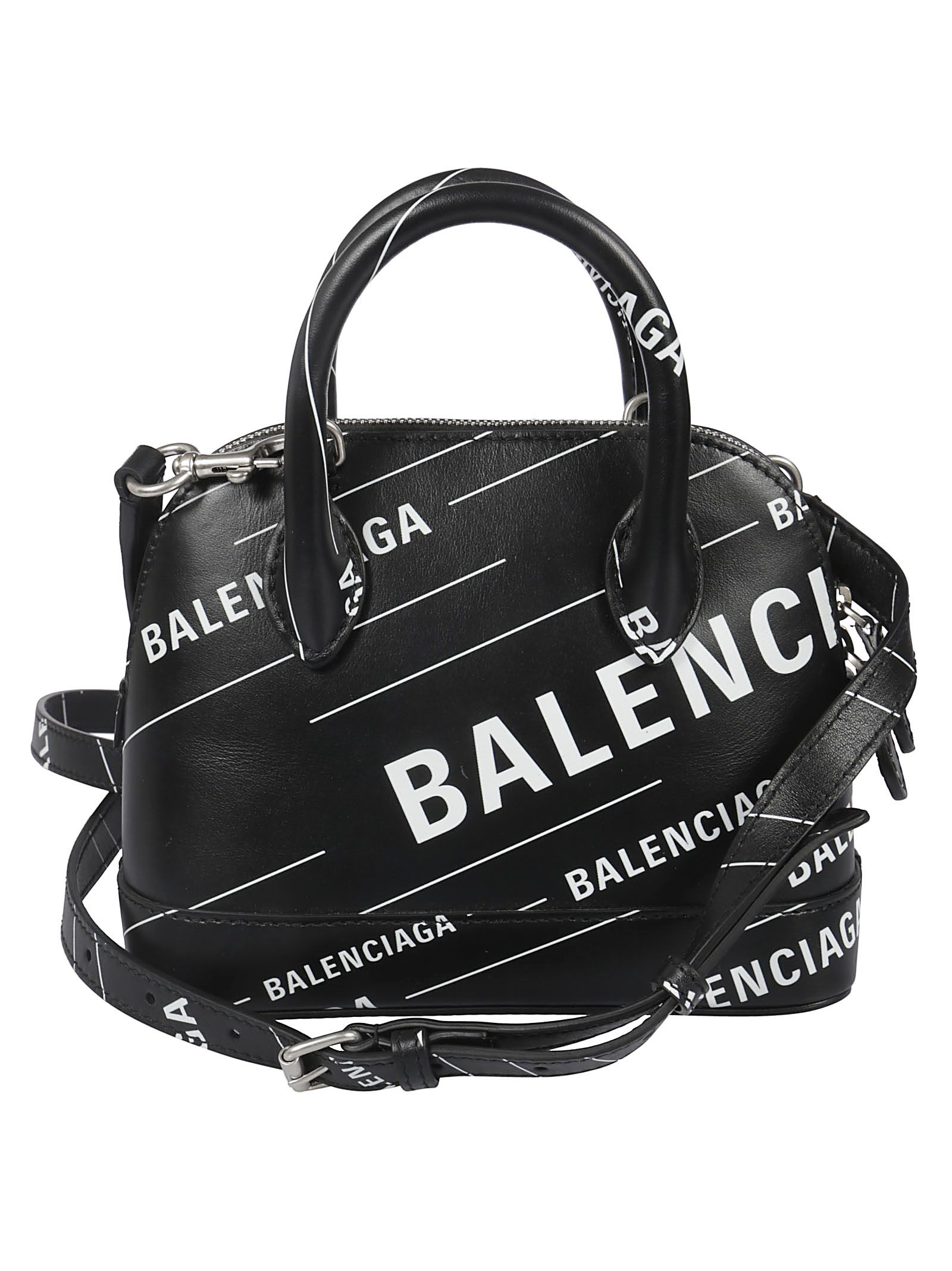Balenciaga Balenciaga Ville Xxs Tote - Noir Blanc - 10796492 | italist