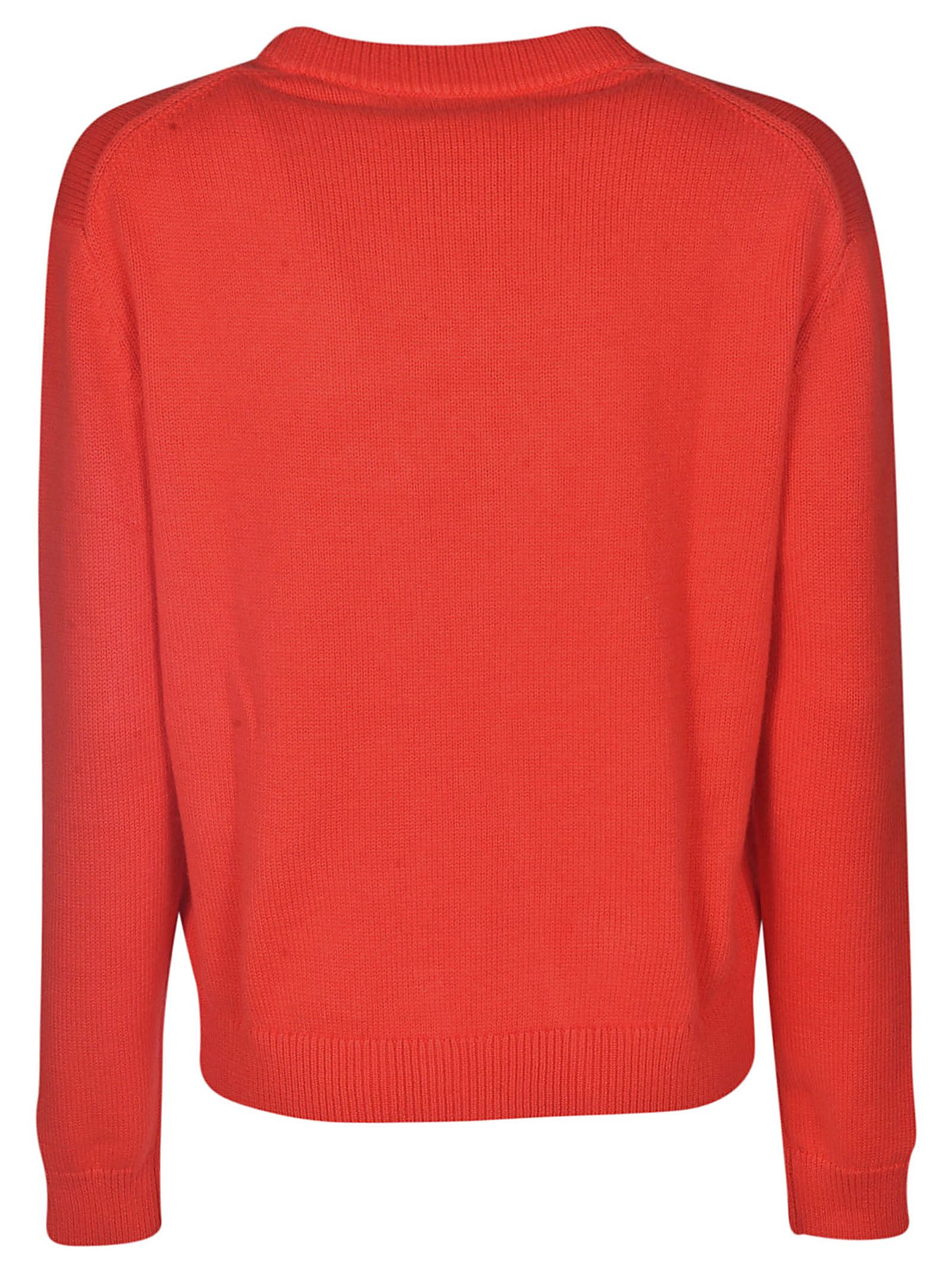 Kenzo Kenzo Lion Logo Sweater - Red - 10809437 | italist