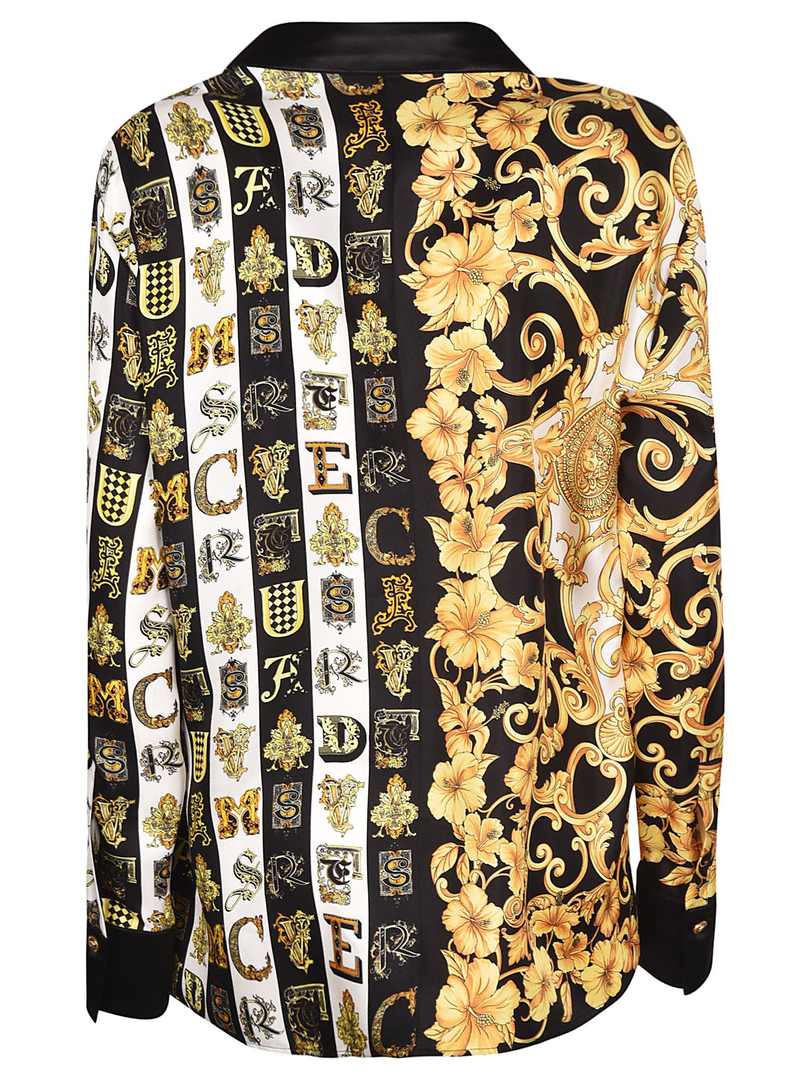 Versace Versace Baroque Print Shirt - Multicolor - 10842386 | italist