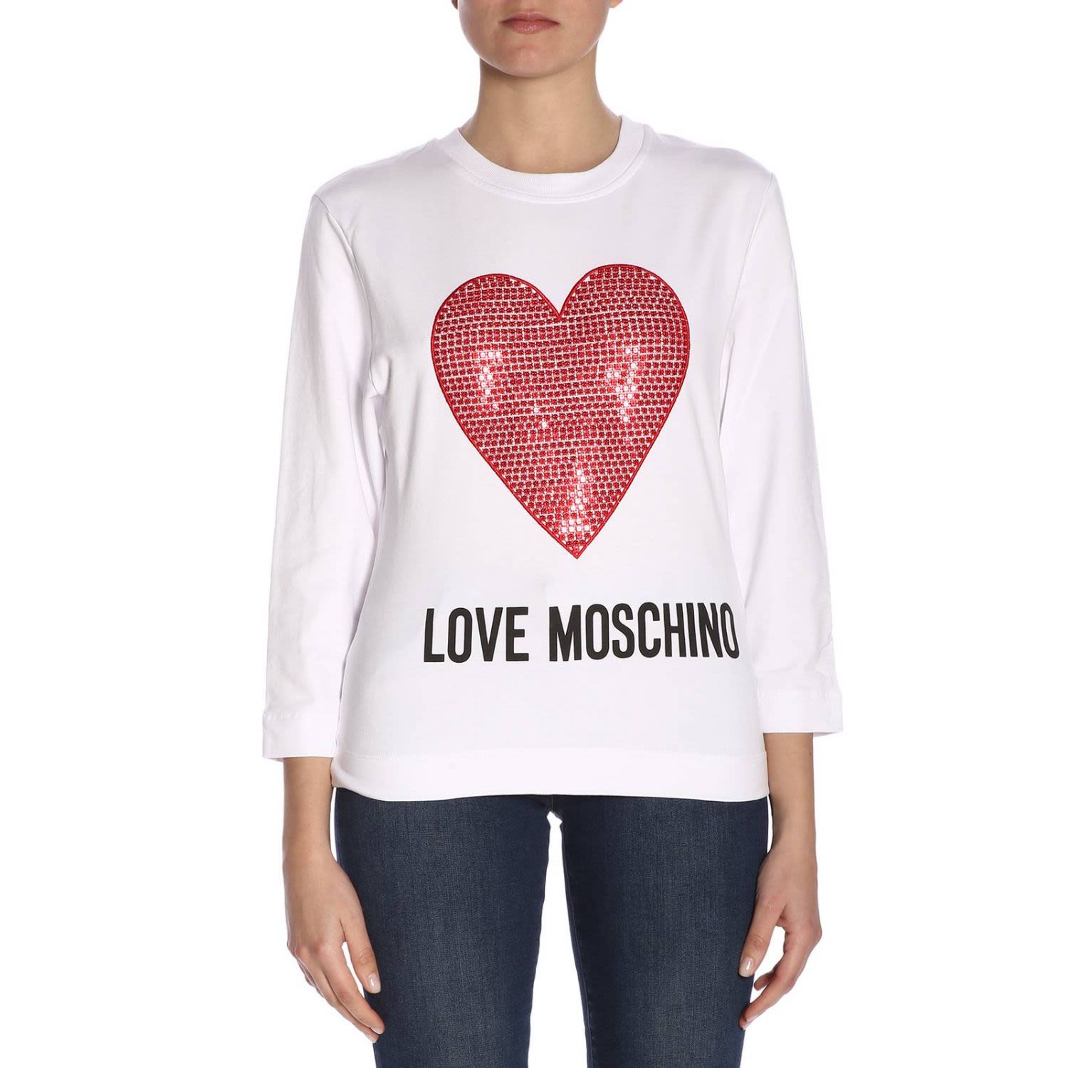 Love Moschino Love Moschino Sweater Sweater Women Moschino Love - white ...