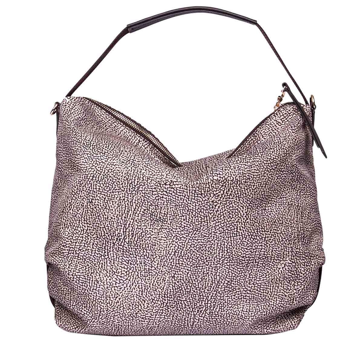 Borbonese Borbonese Medium Hobo Shoulder Bag - Basic - 10835659 | italist