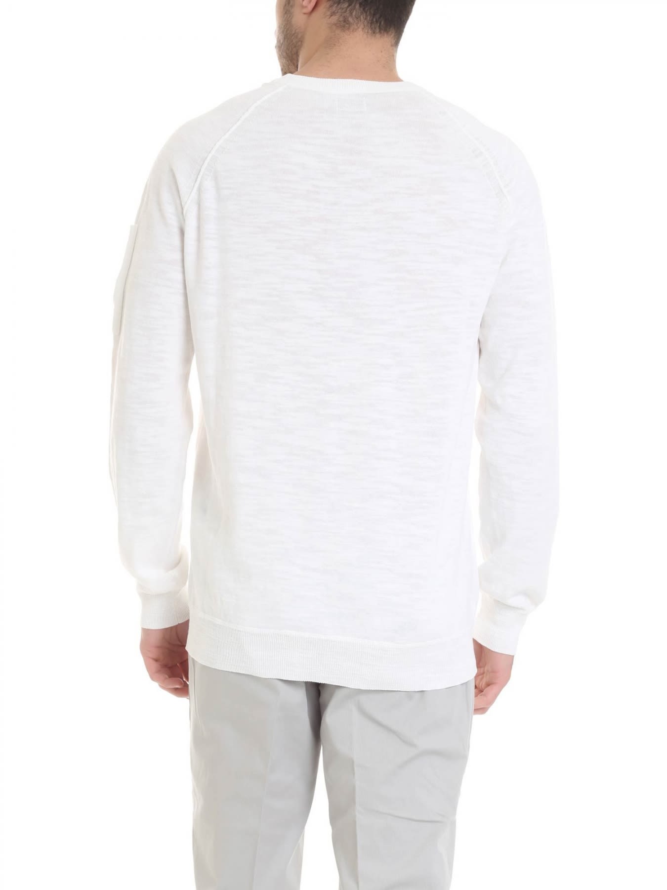 C.P. Company Cp Company Cotton Pullover - White - 10922447 | italist