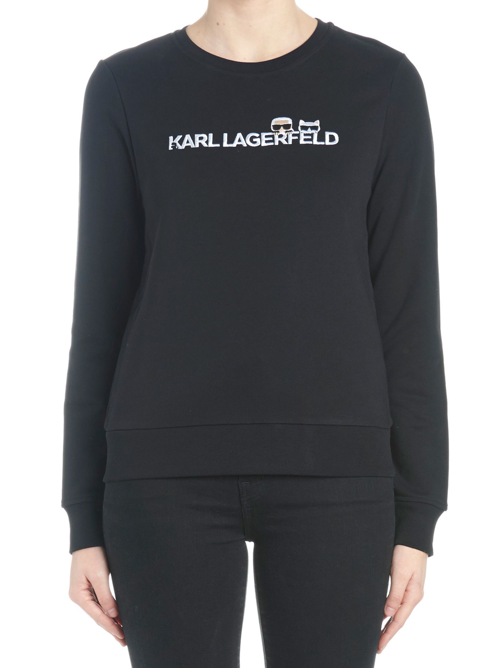 Karl Lagerfeld Karl Lagerfeld Sweatshirt Black 10799846 italist