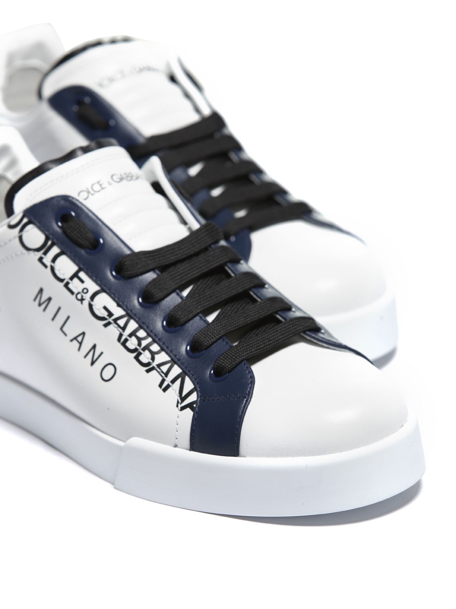 Dolce & Gabbana Dolce & Gabbana Portofino Sneakers - Bianco blu ...