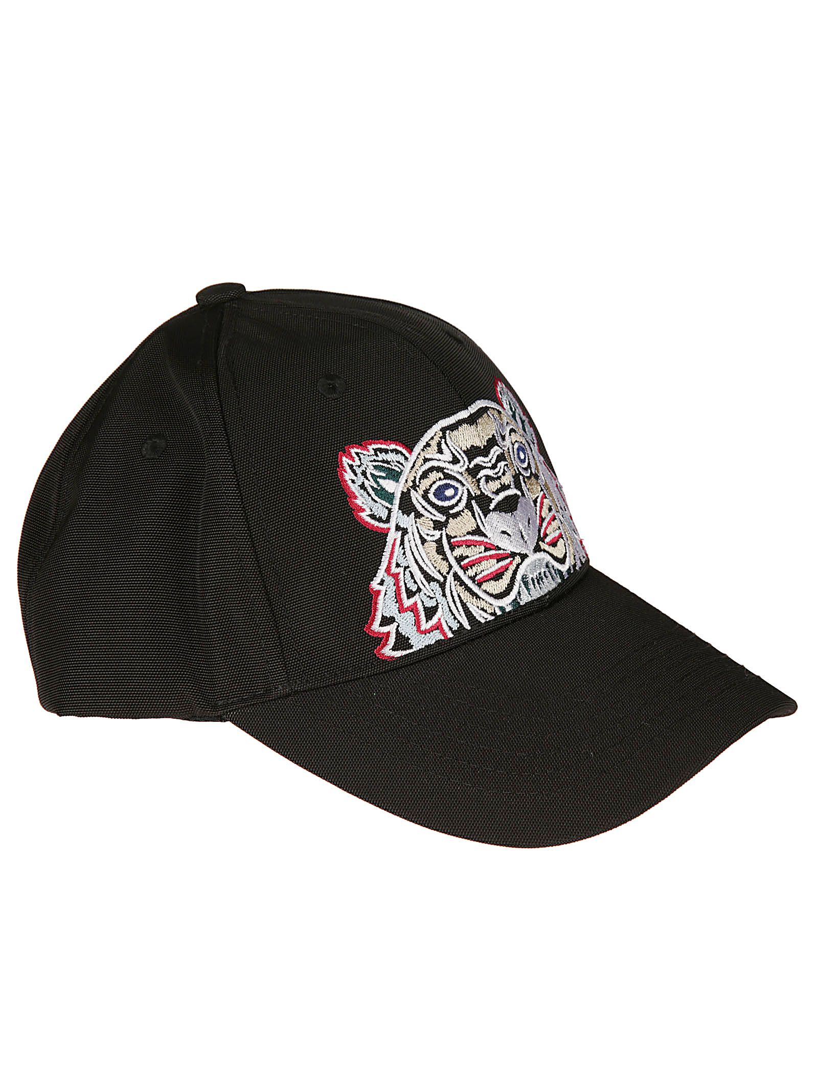 Kenzo Kenzo Tiger Canvas Cap - black - 10676492 | italist