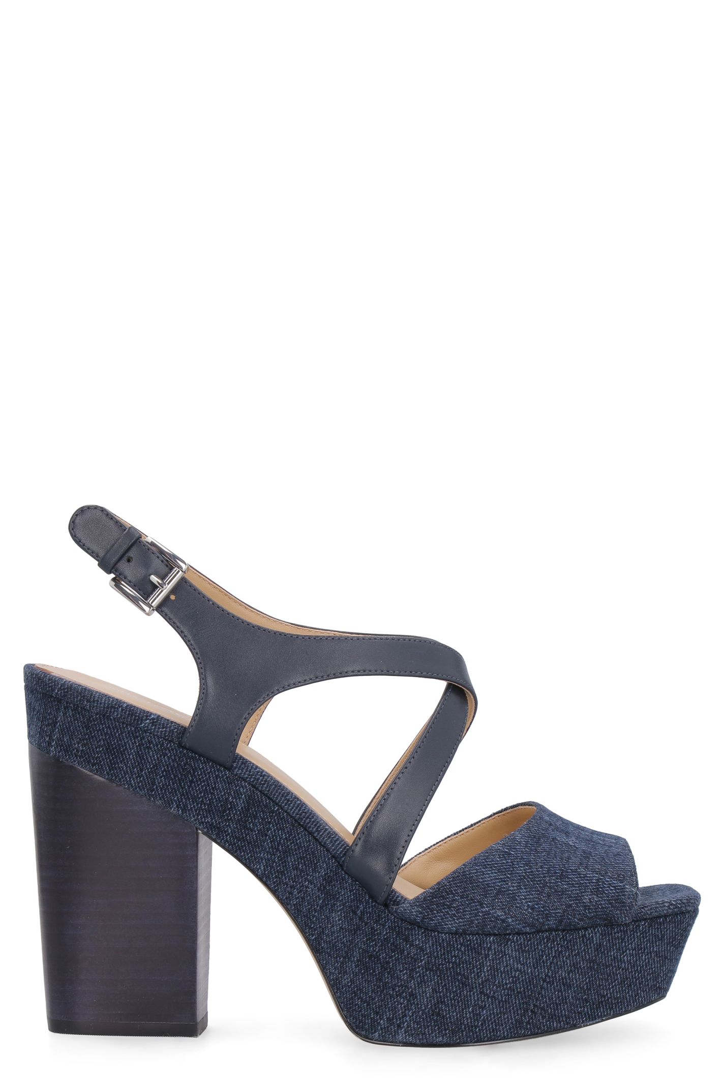 michael kors denim heels