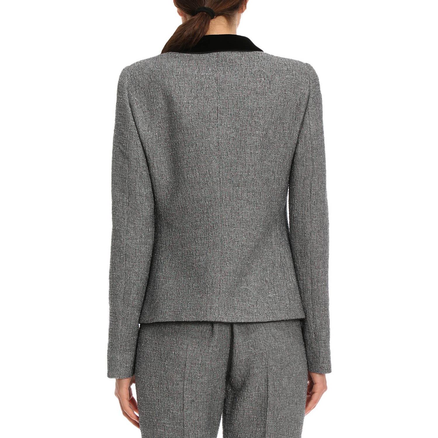 Emporio Armani Emporio Armani Blazer Blazer Women Emporio Armani - grey ...