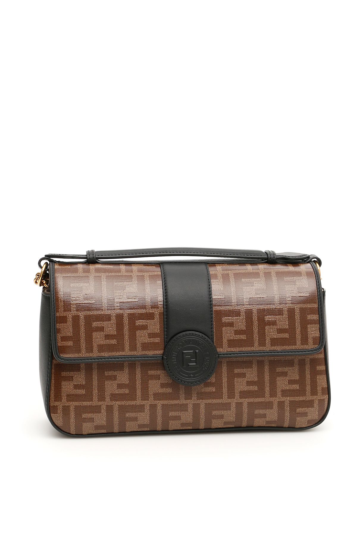 Fendi Fendi Double F Bag - NR MOG PAN OR BURAT|Nero - 10765473 | italist