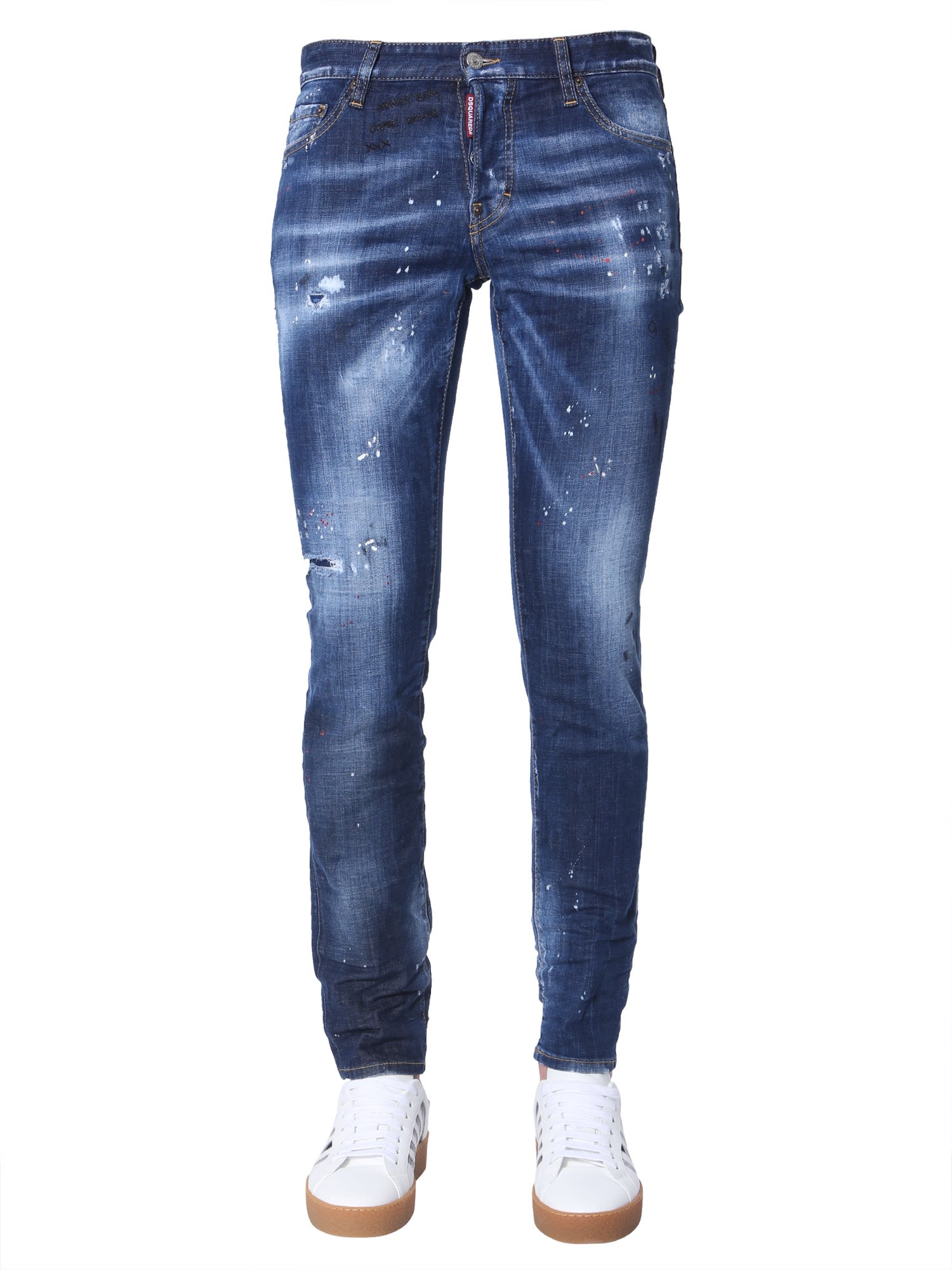 Dsquared2 Slim Fit Jeans In Blu | ModeSens