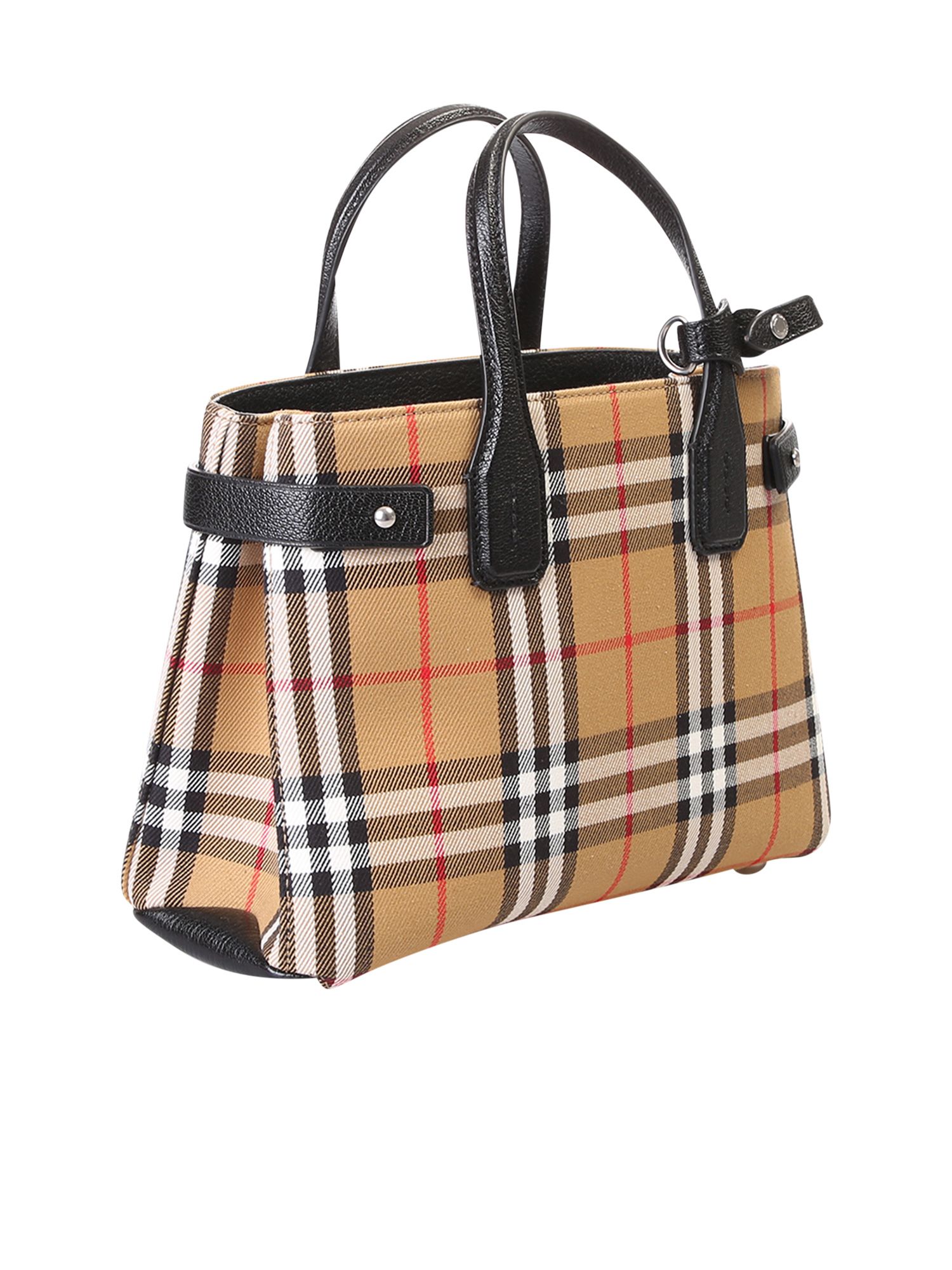 Burberry Burberry Small Banner Bag - Beige - 10830300 | italist